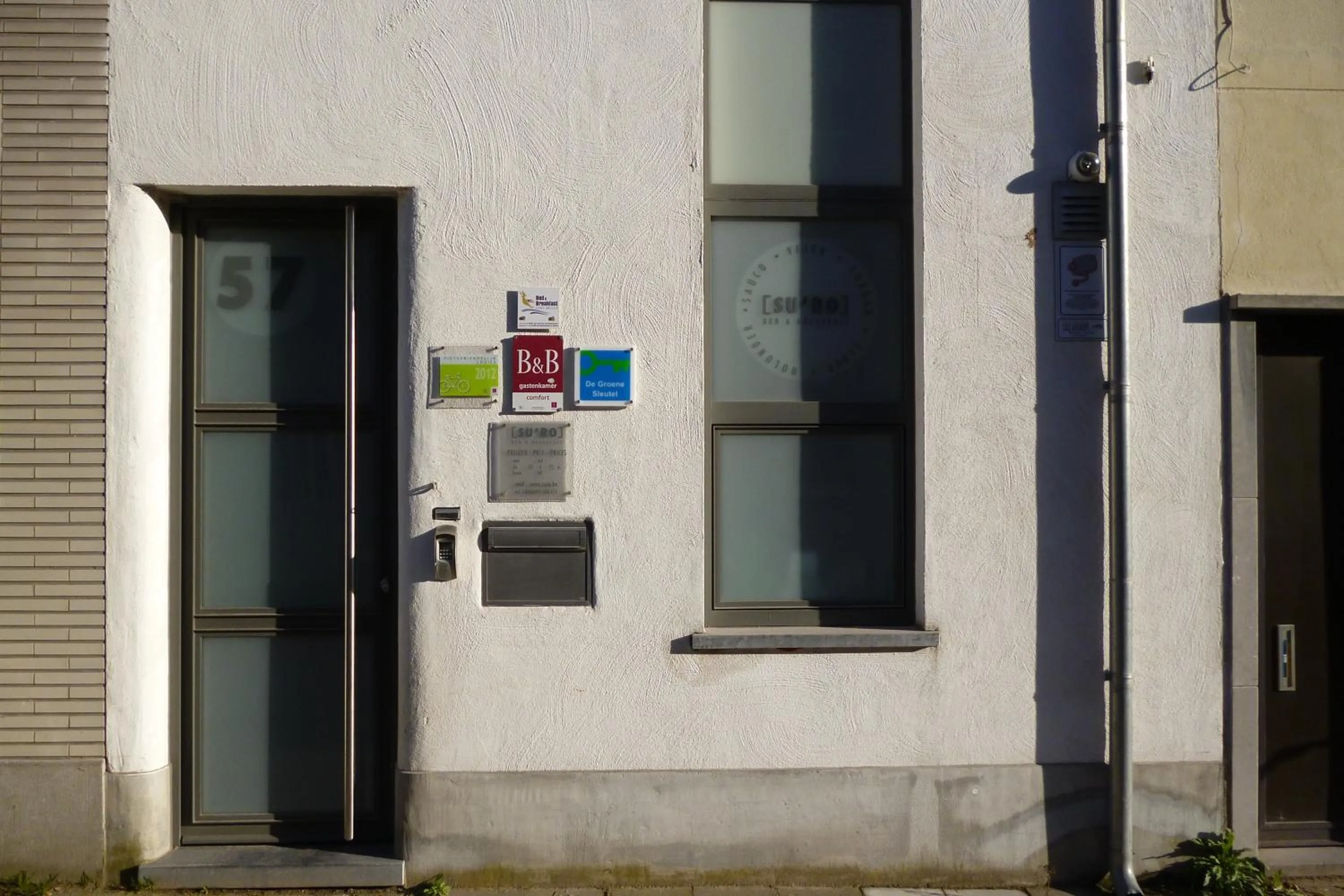 Facade/entrance in Su'ro Bed and Breakfast