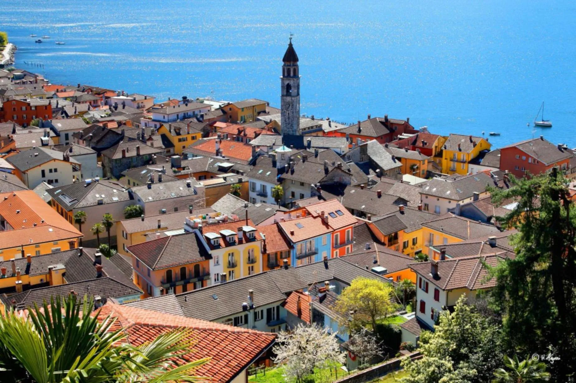 Bird's eye view in Charme Hotel al Torchio
