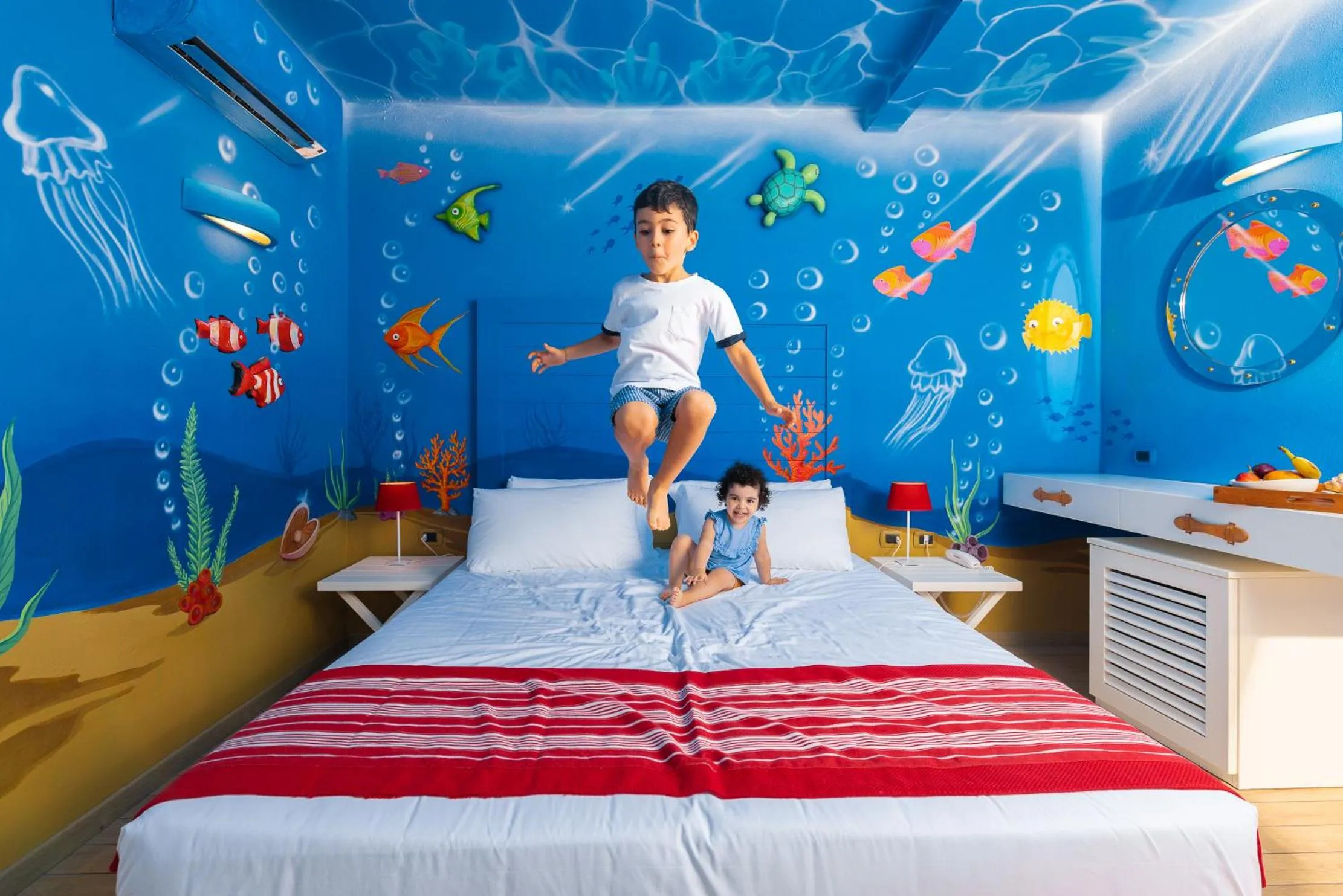 children, Bed in UNAHOTELS Club Hotel Ancora