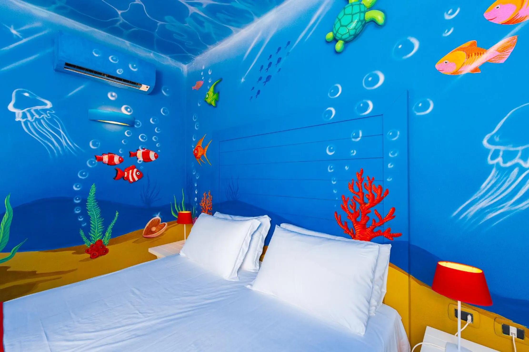 Bed in UNAHOTELS Club Hotel Ancora