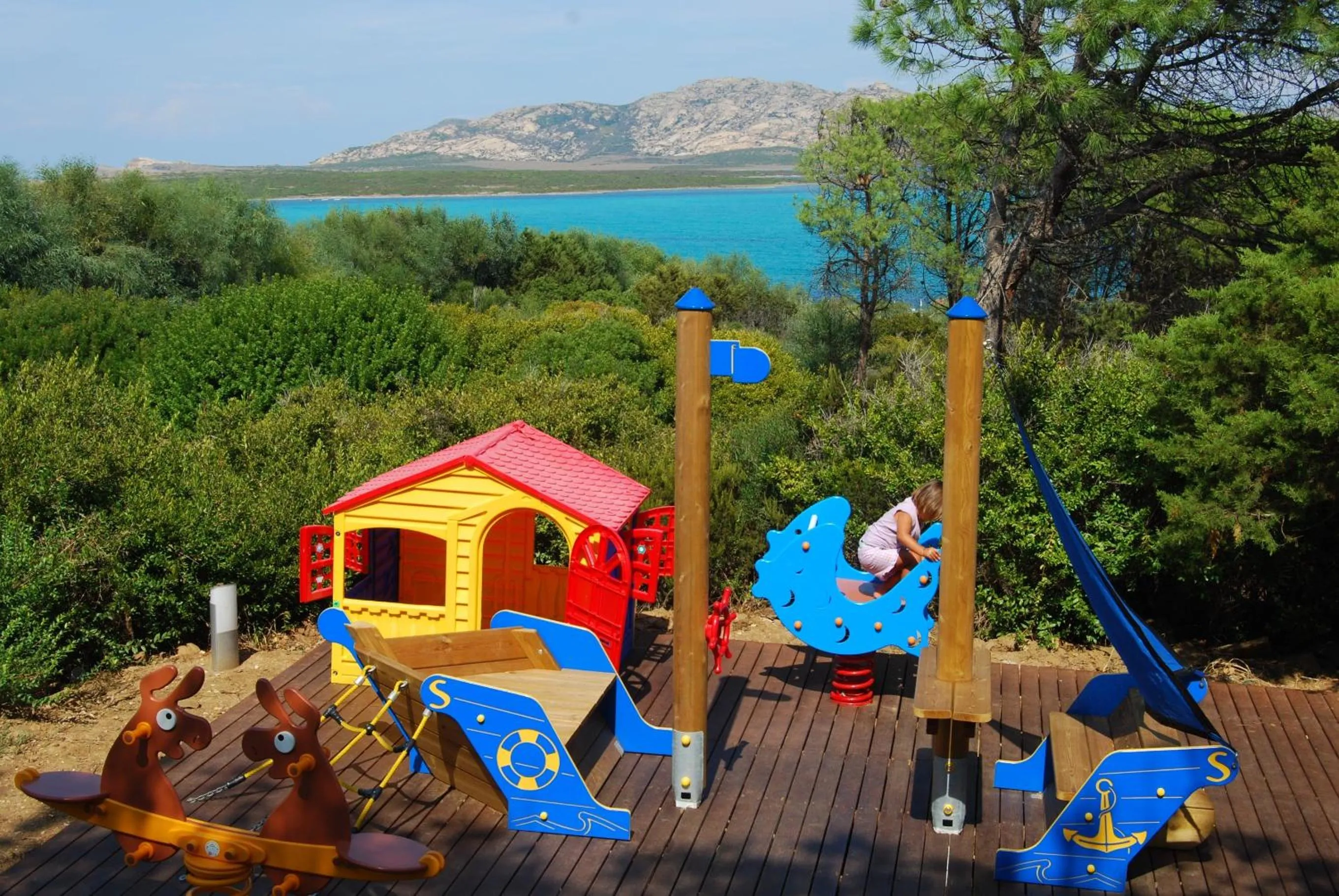 Children play ground in UNAHOTELS Club Hotel Ancora