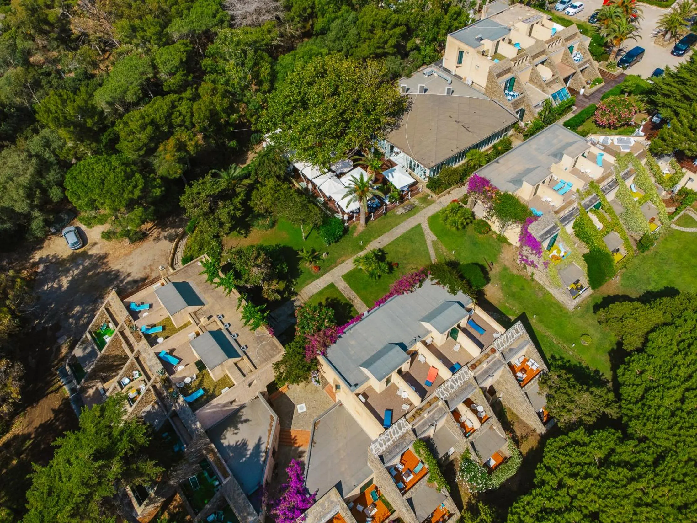 Bird's eye view in UNAHOTELS Club Hotel Ancora