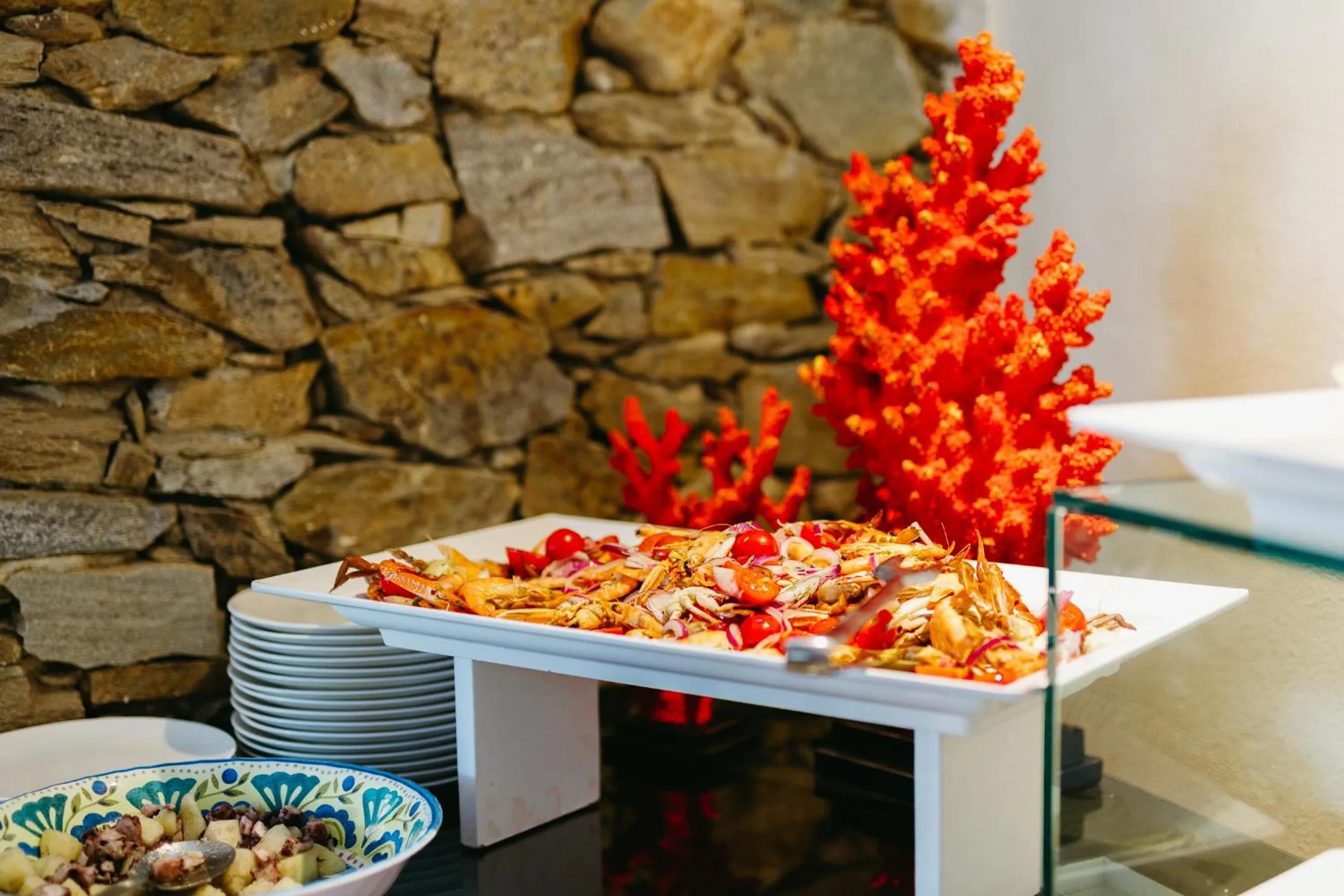 Food in UNAHOTELS Club Hotel Ancora