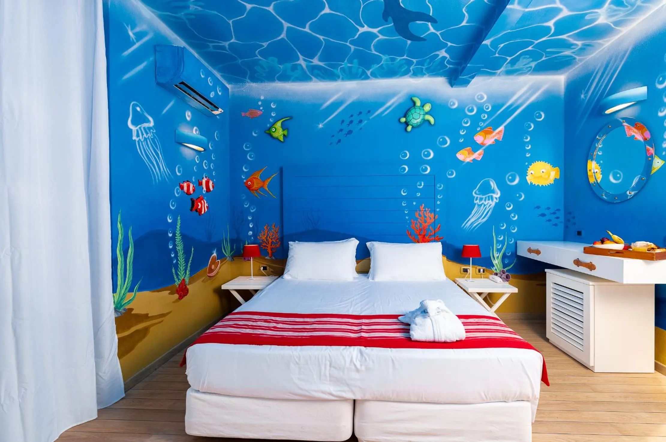 Bed in UNAHOTELS Club Hotel Ancora