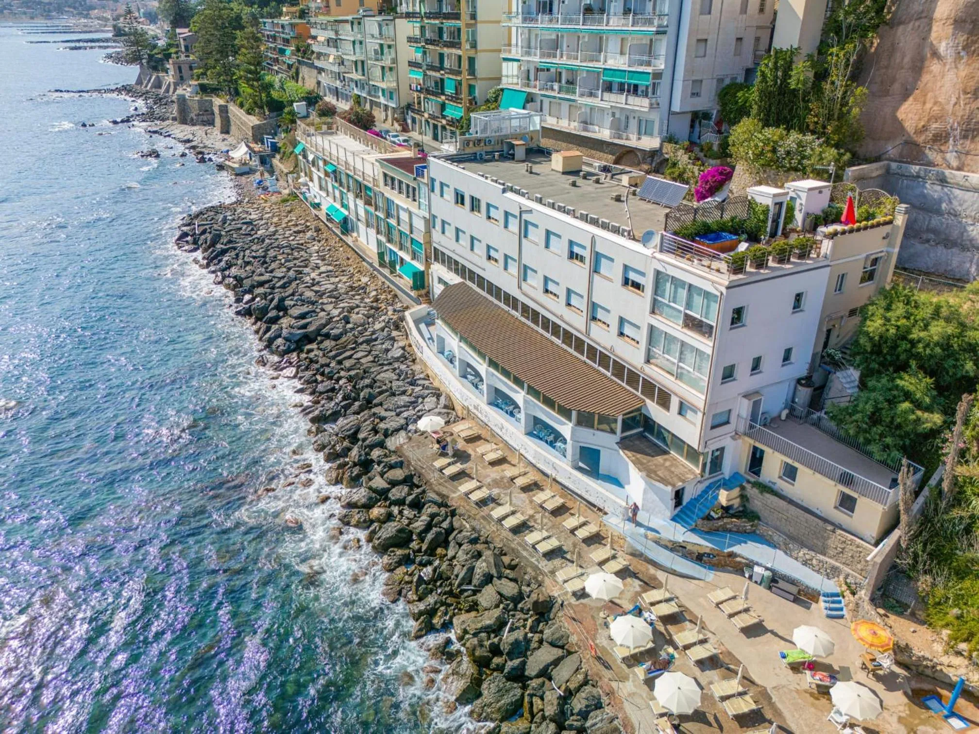Bird's eye view in Hotel La Perla Del Capo