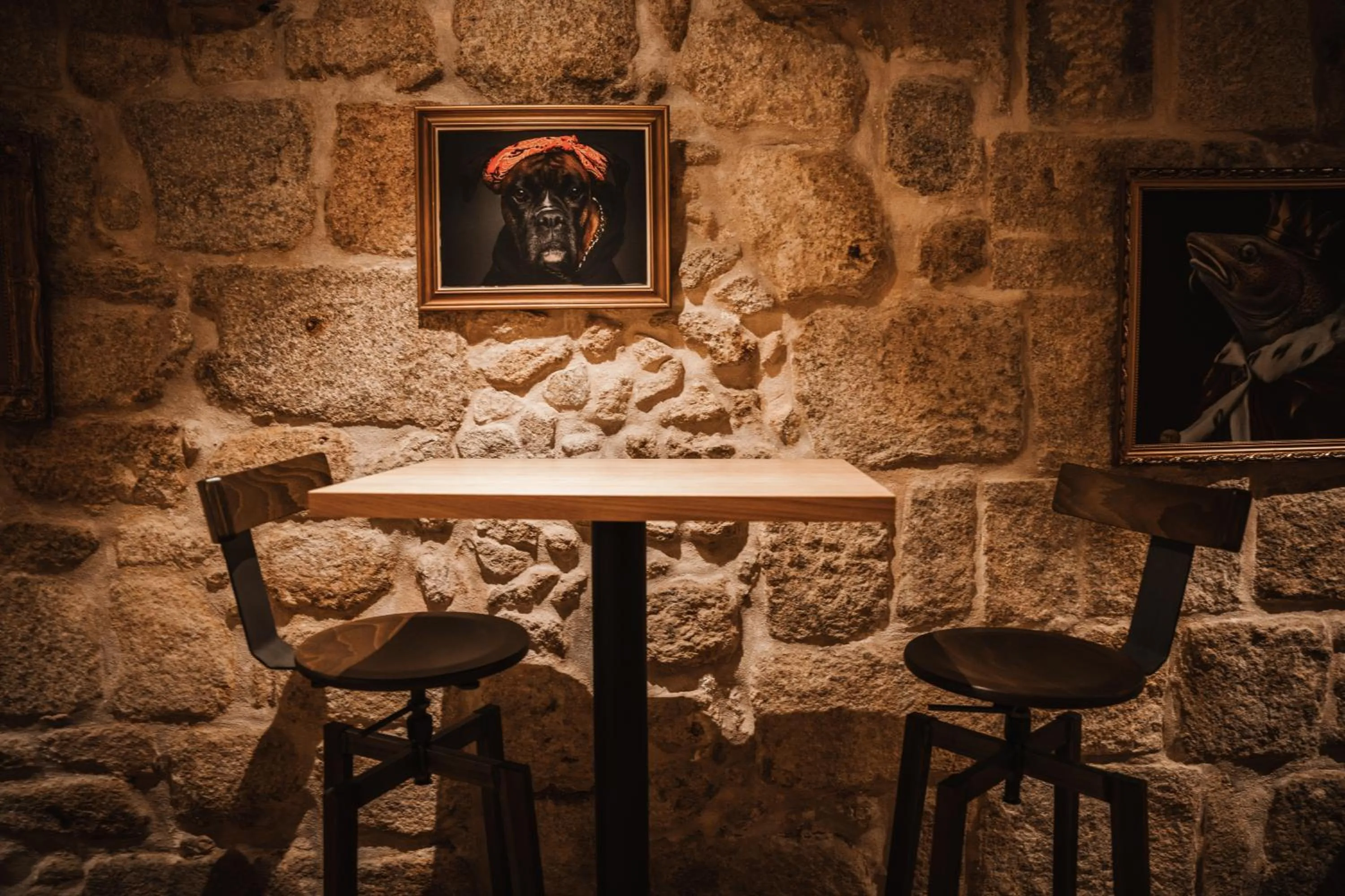 Seating area in The Central House Porto Ribeira