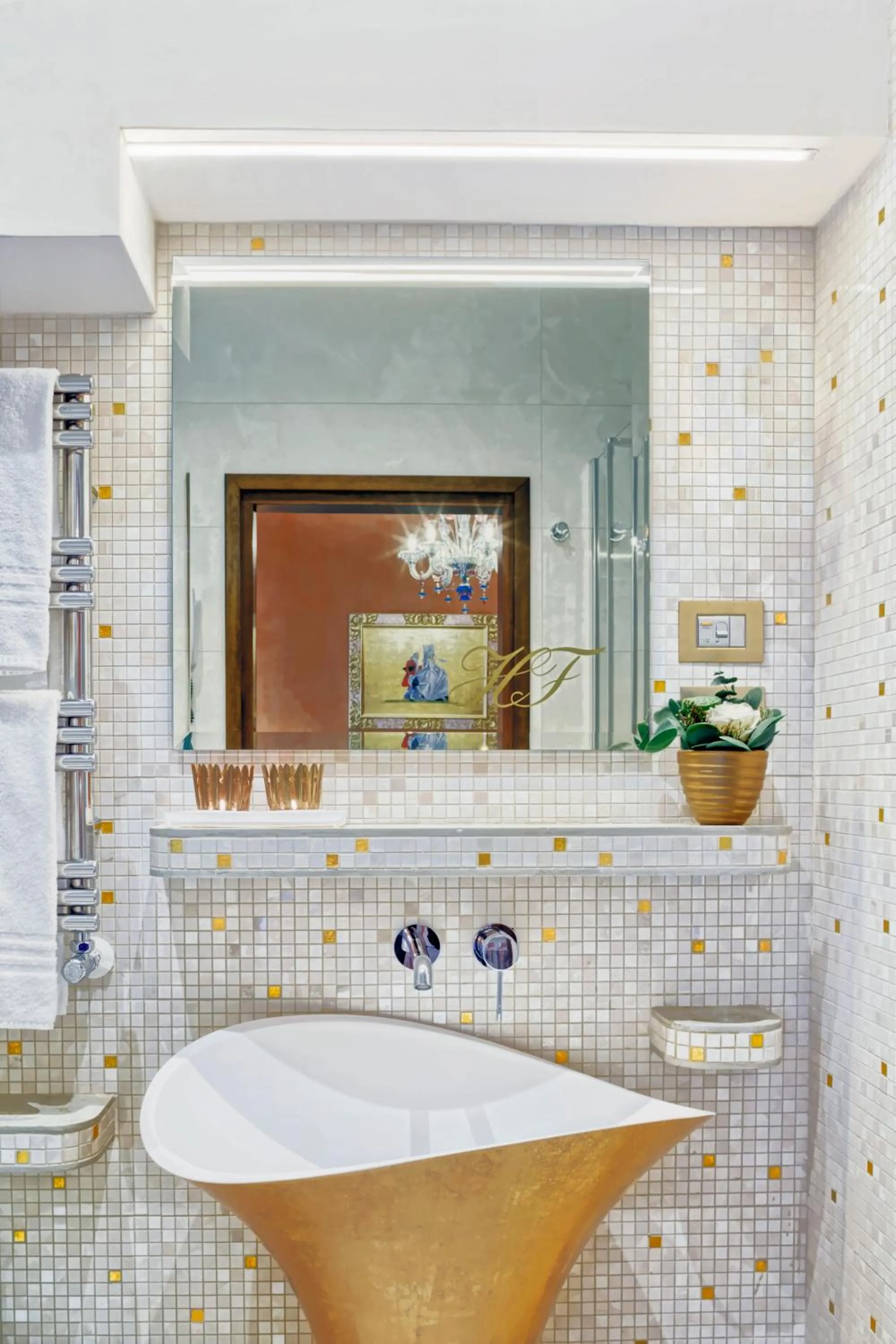 Bathroom in Hotel Firenze