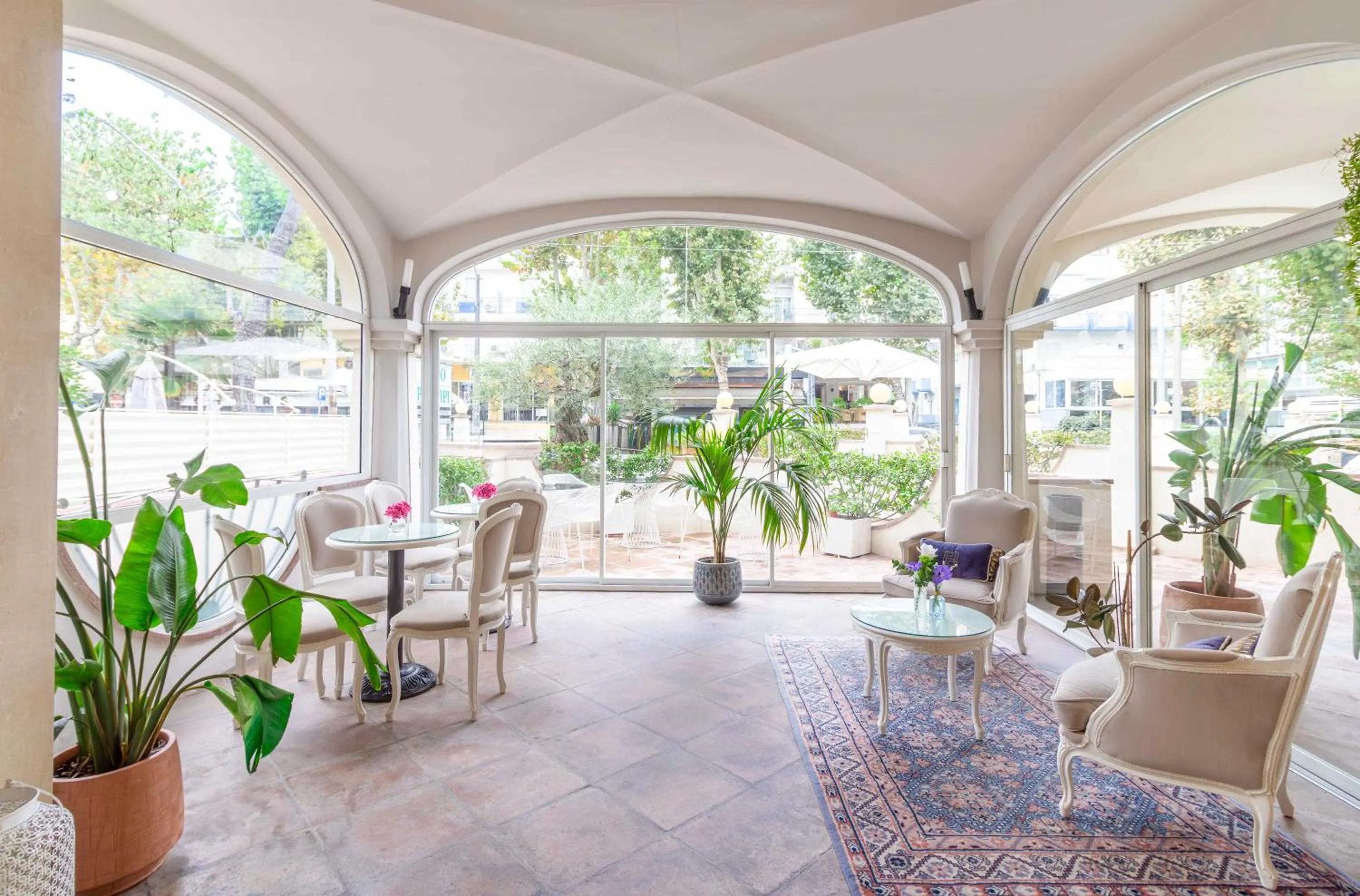 Lobby or reception in Parco dei Principi Boutique Hotel