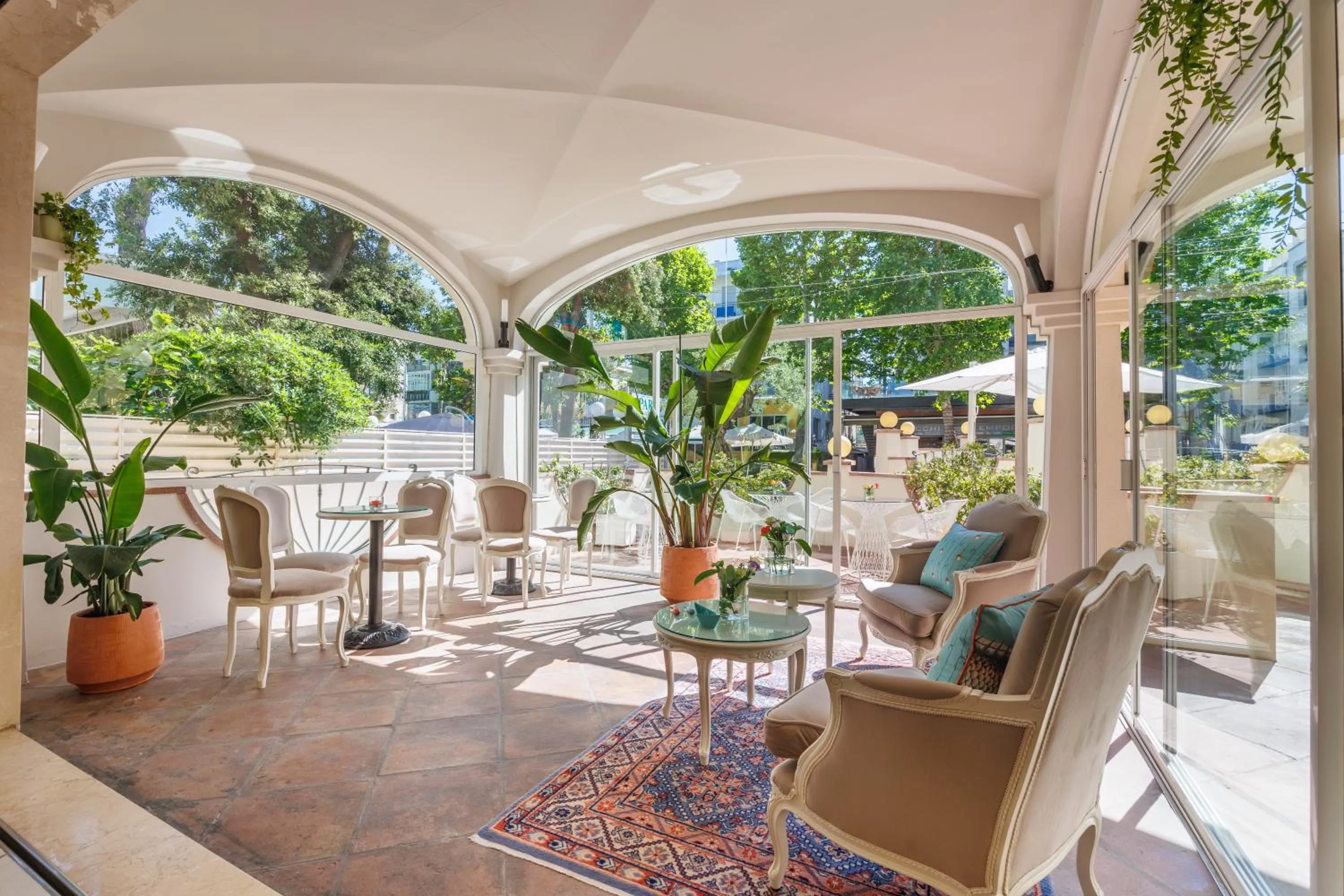 Lobby or reception in Parco dei Principi Boutique Hotel