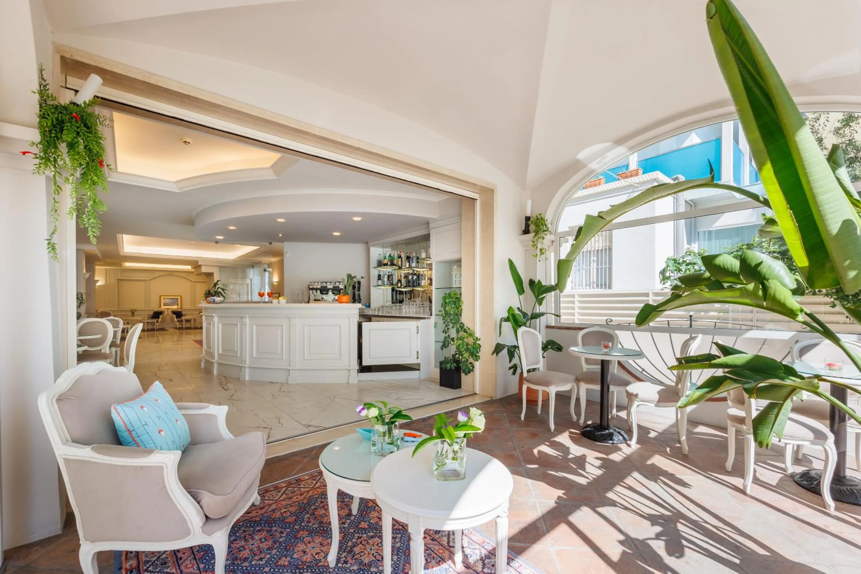 Lobby or reception in Parco dei Principi Boutique Hotel