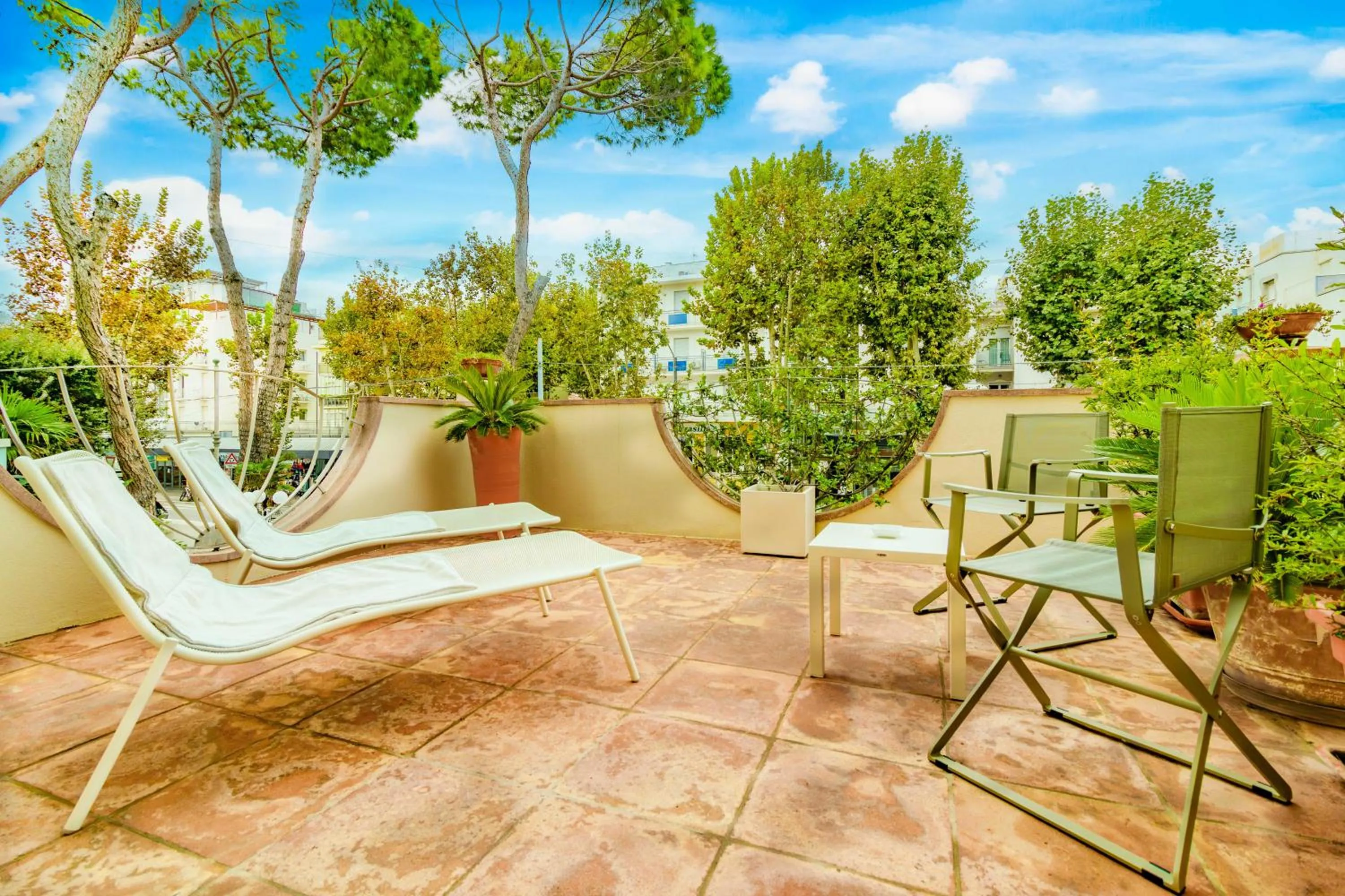 Balcony/Terrace in Parco dei Principi Boutique Hotel
