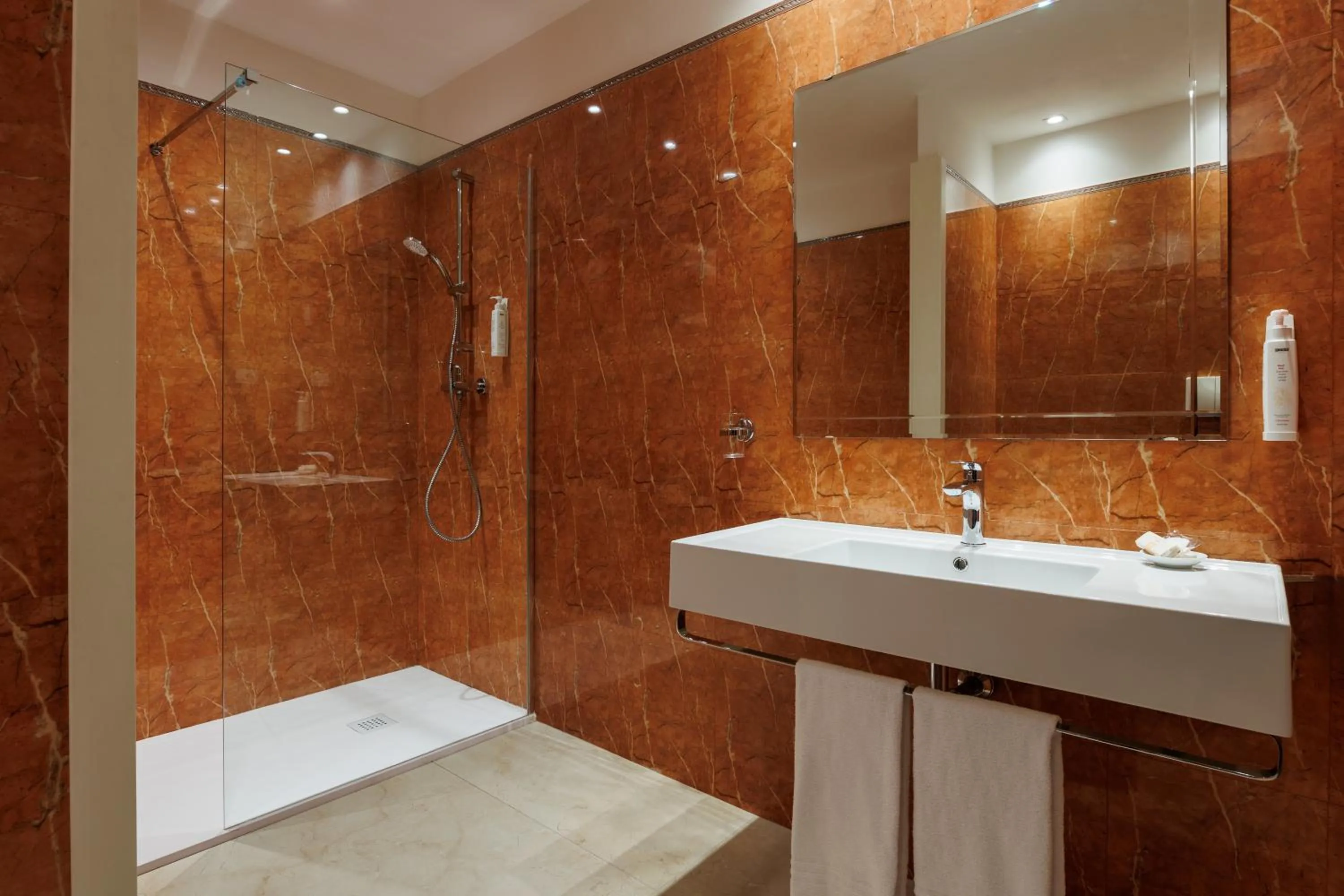 Toilet in Parco dei Principi Boutique Hotel