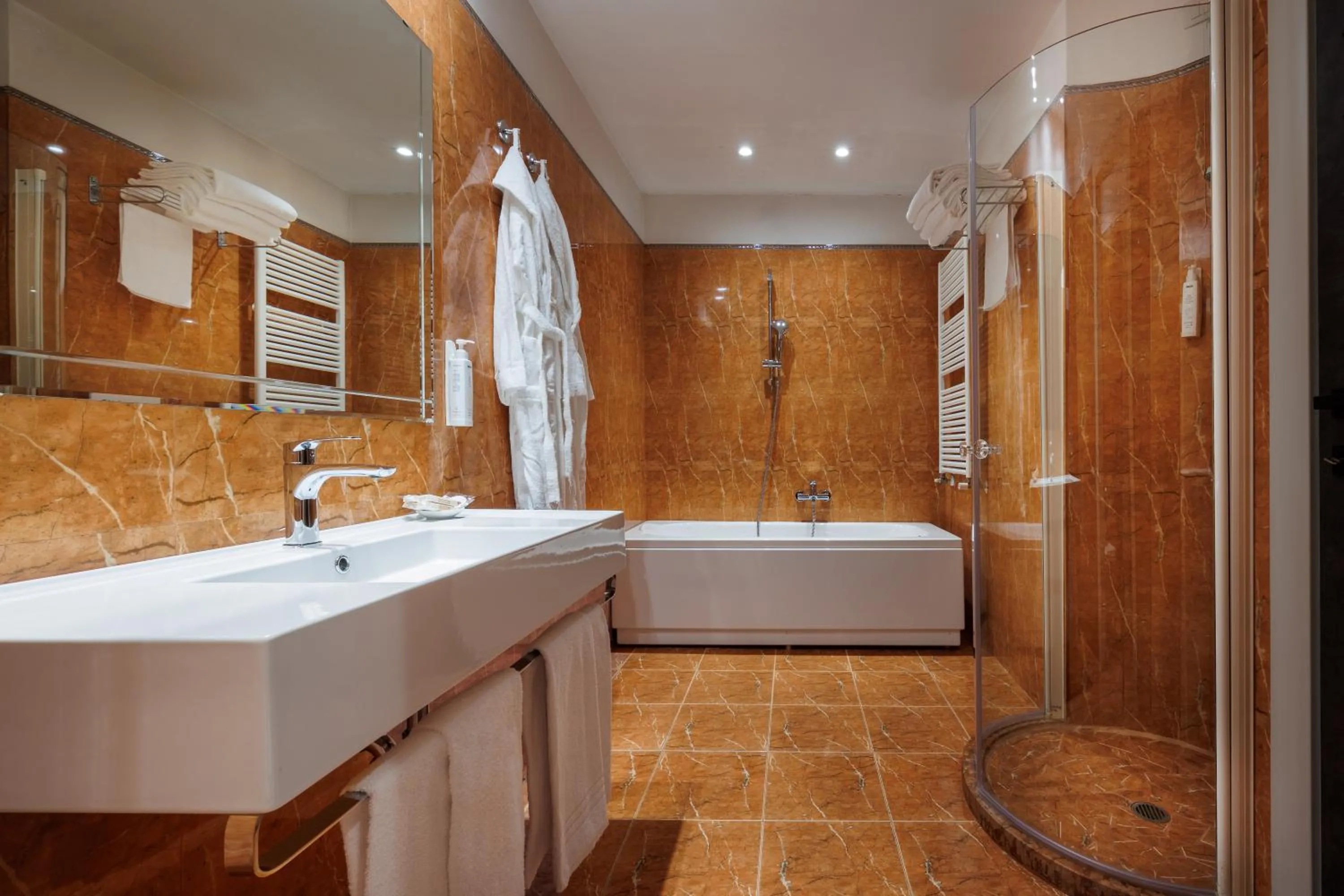 Toilet in Parco dei Principi Boutique Hotel