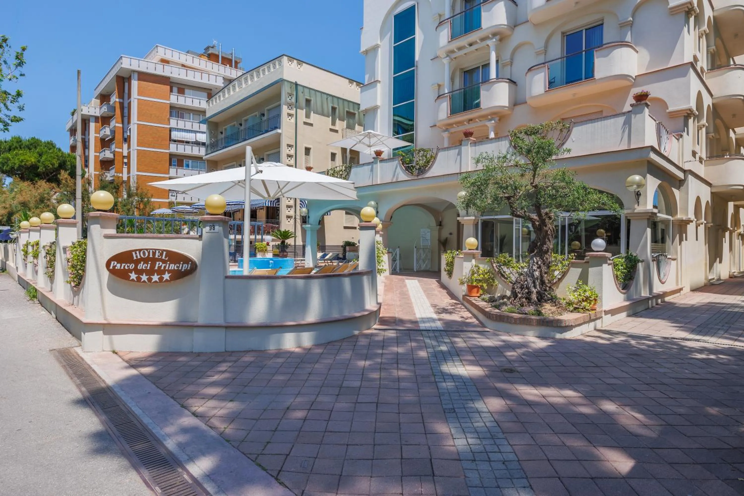 Property building in Parco dei Principi Boutique Hotel