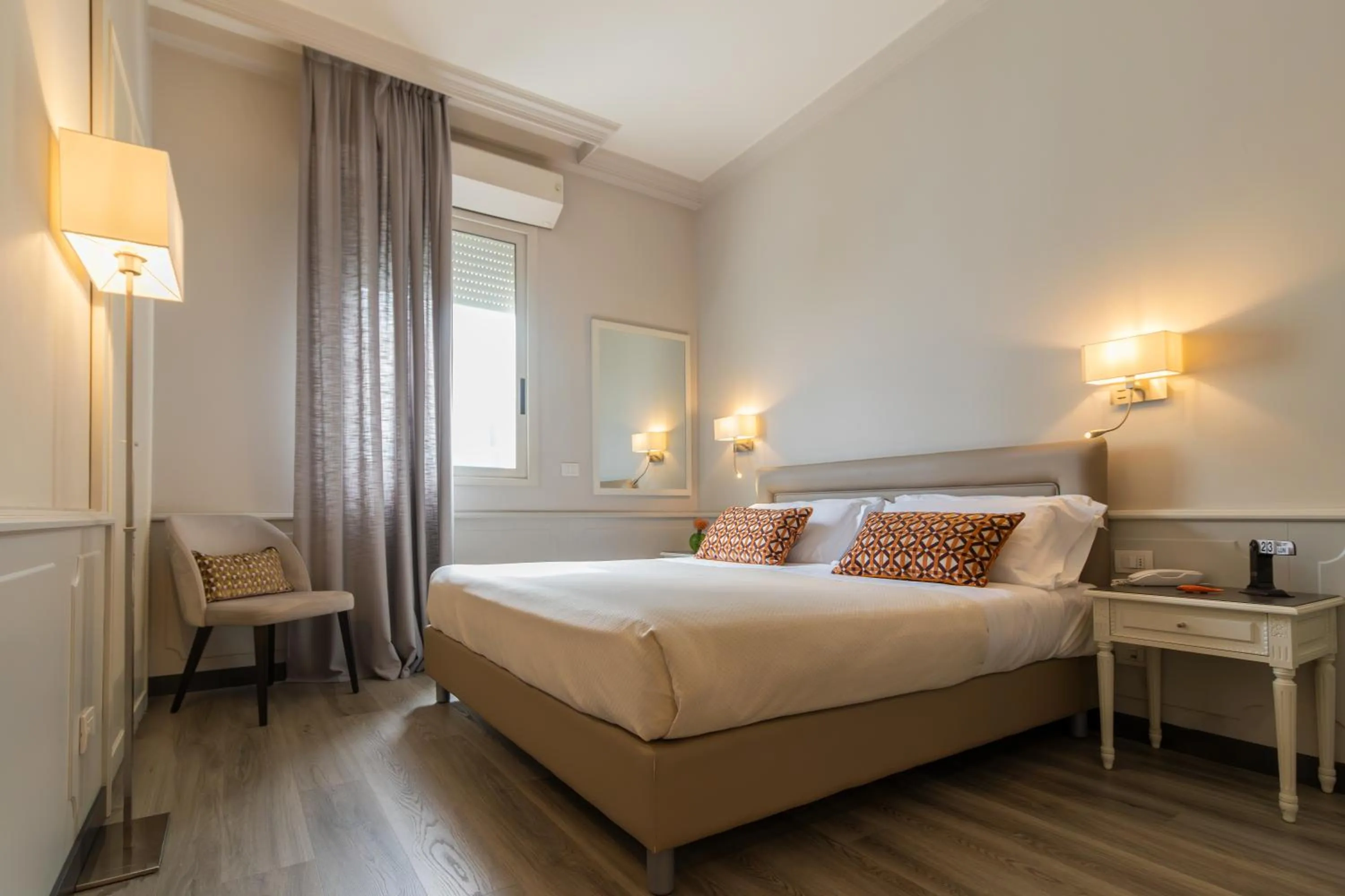 Bedroom, Bed in Parco dei Principi Boutique Hotel