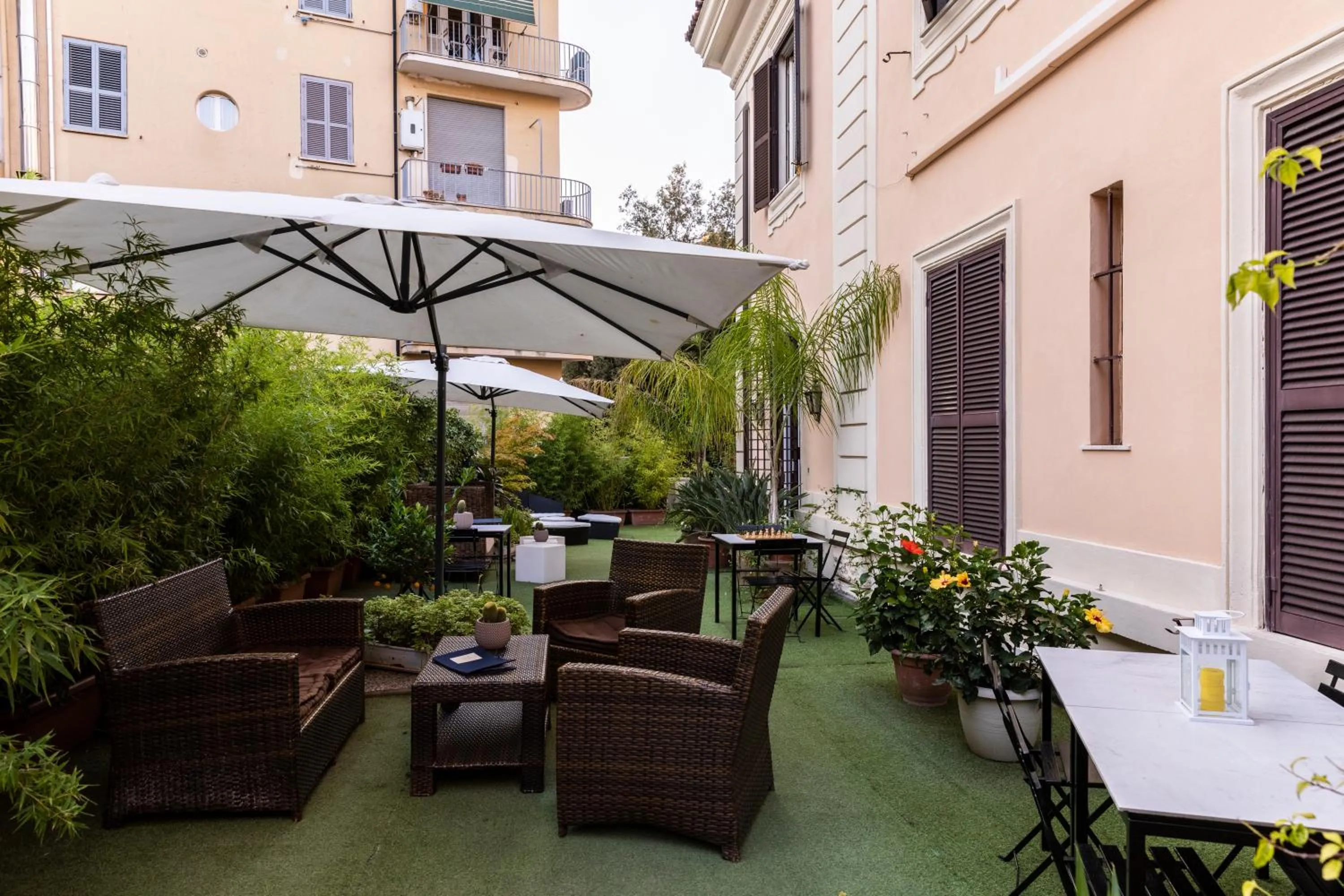 Balcony/Terrace in Hotel Coppede'