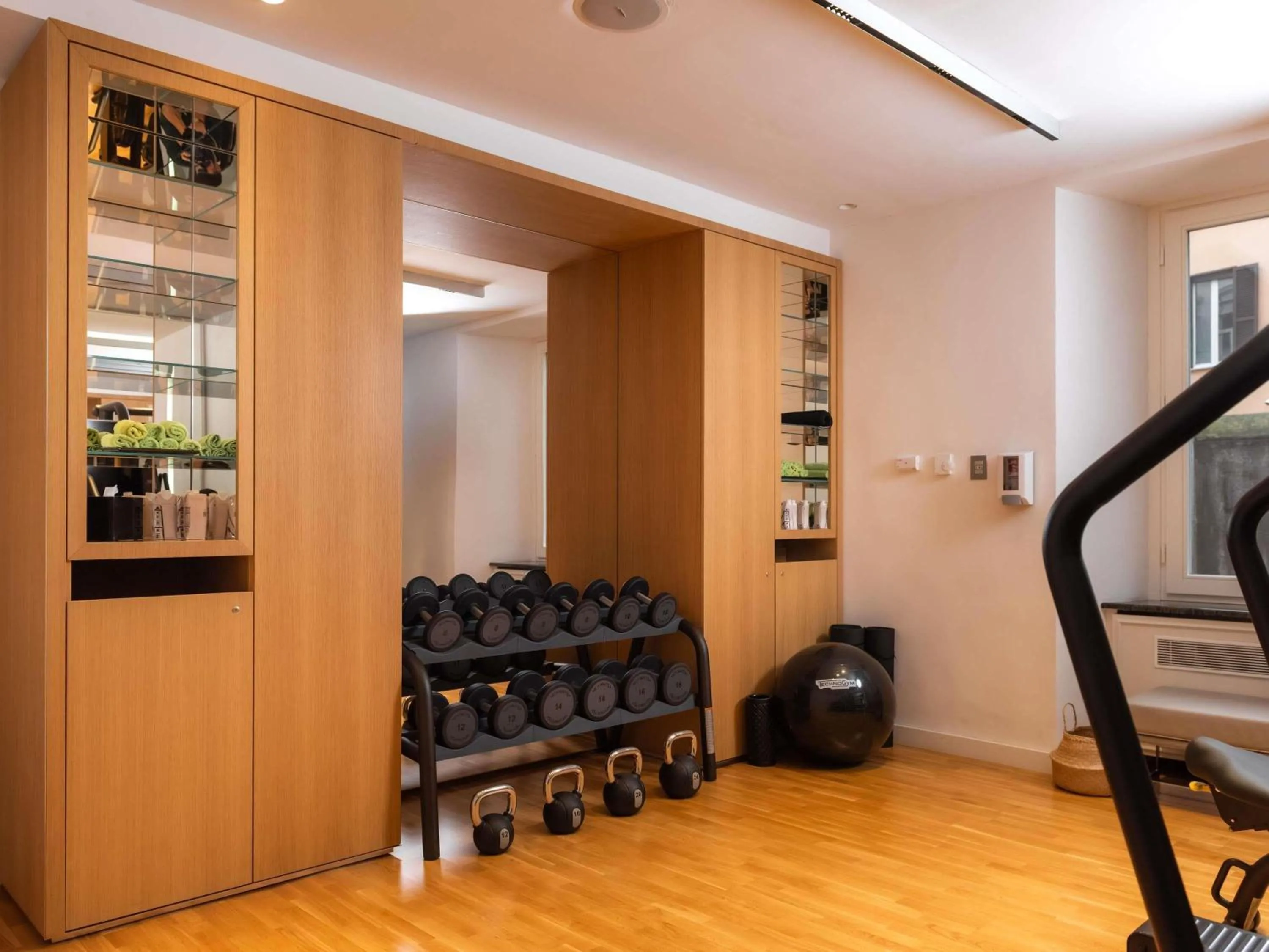 Fitness centre/facilities in Sofitel Roma Villa Borghese