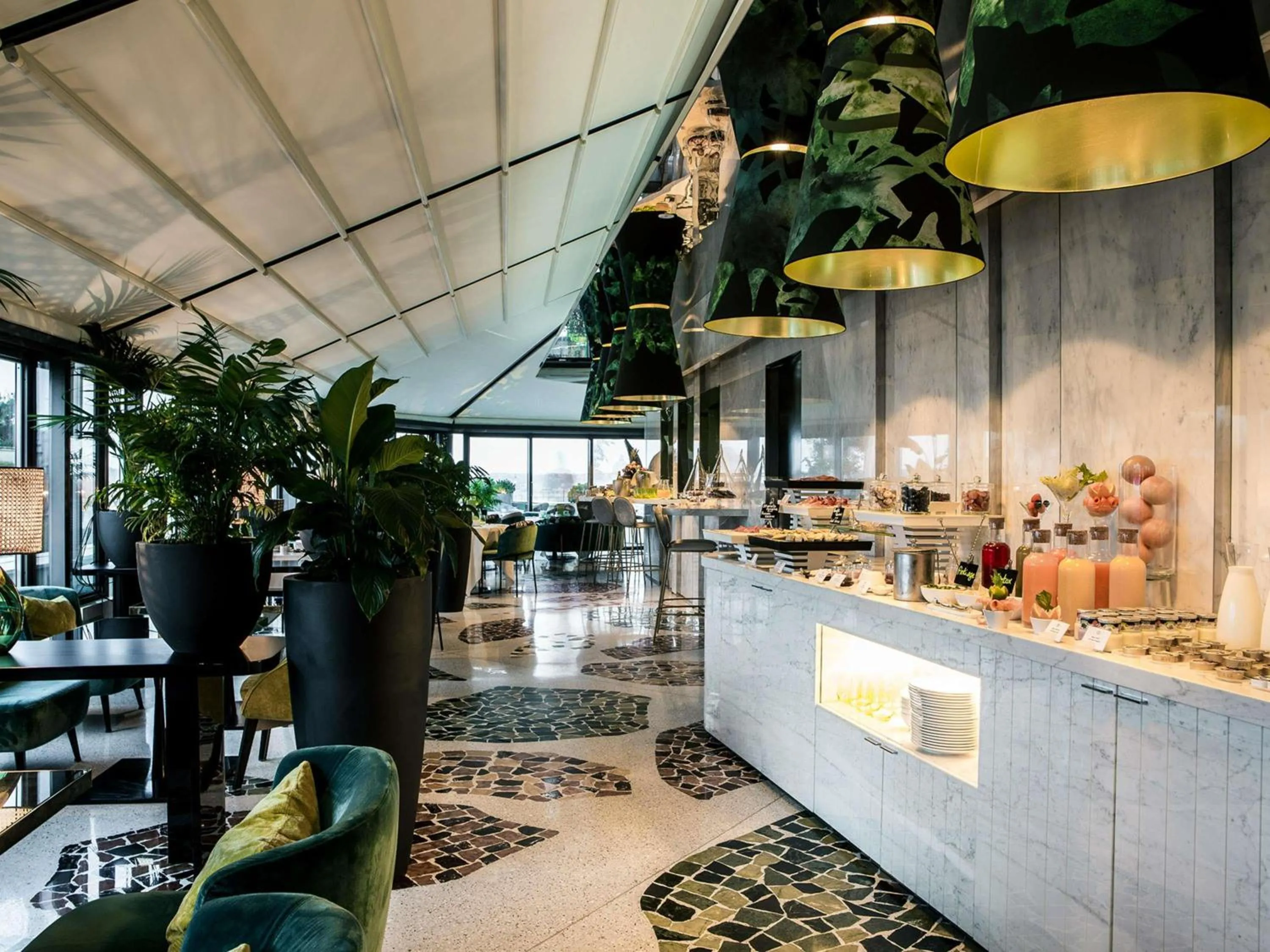 Breakfast in Sofitel Roma Villa Borghese