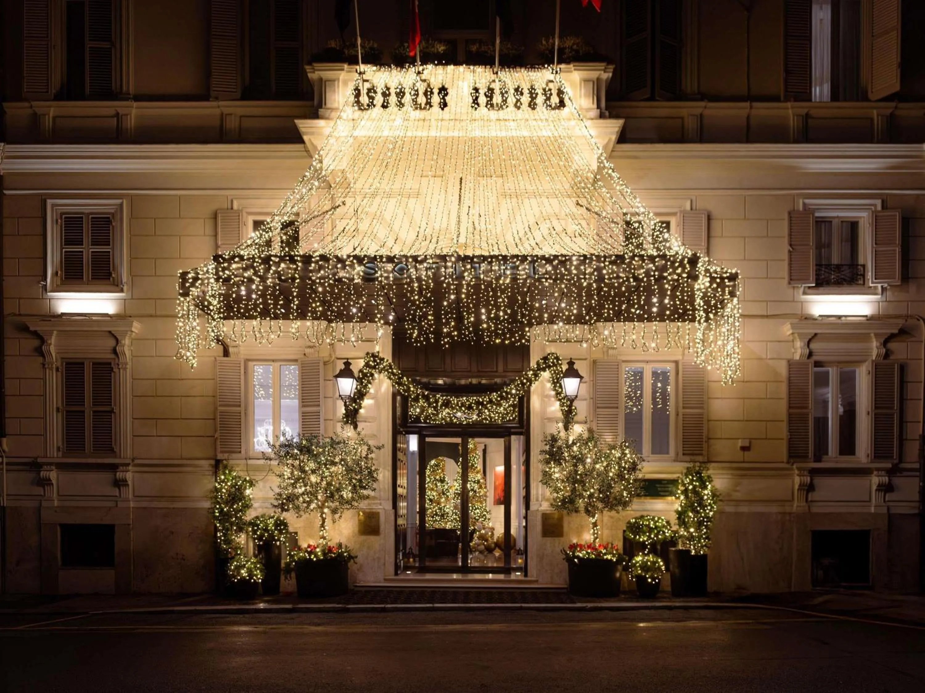 Property building in Sofitel Roma Villa Borghese