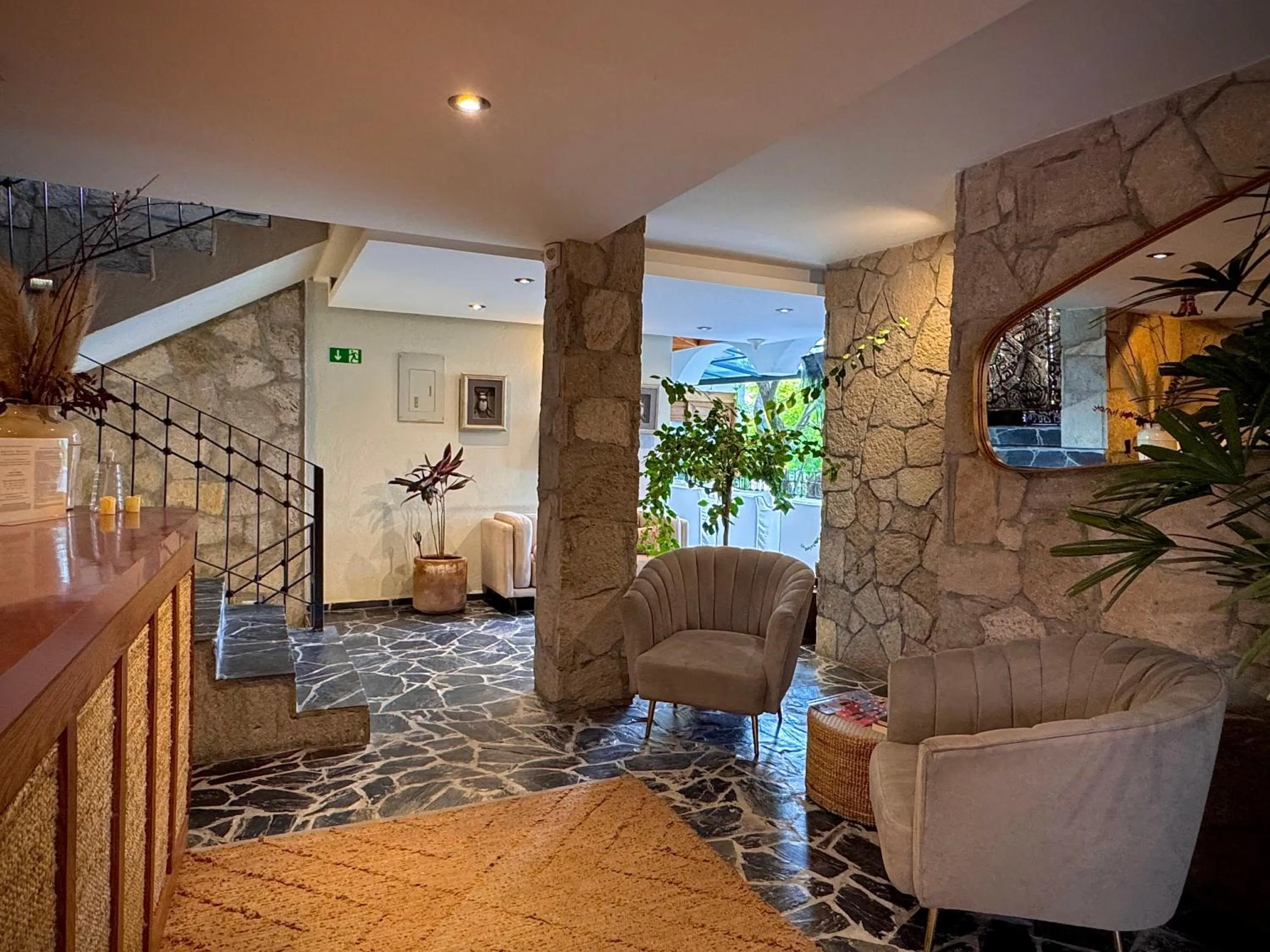 Living room in Hotel Boutique Casa Laja