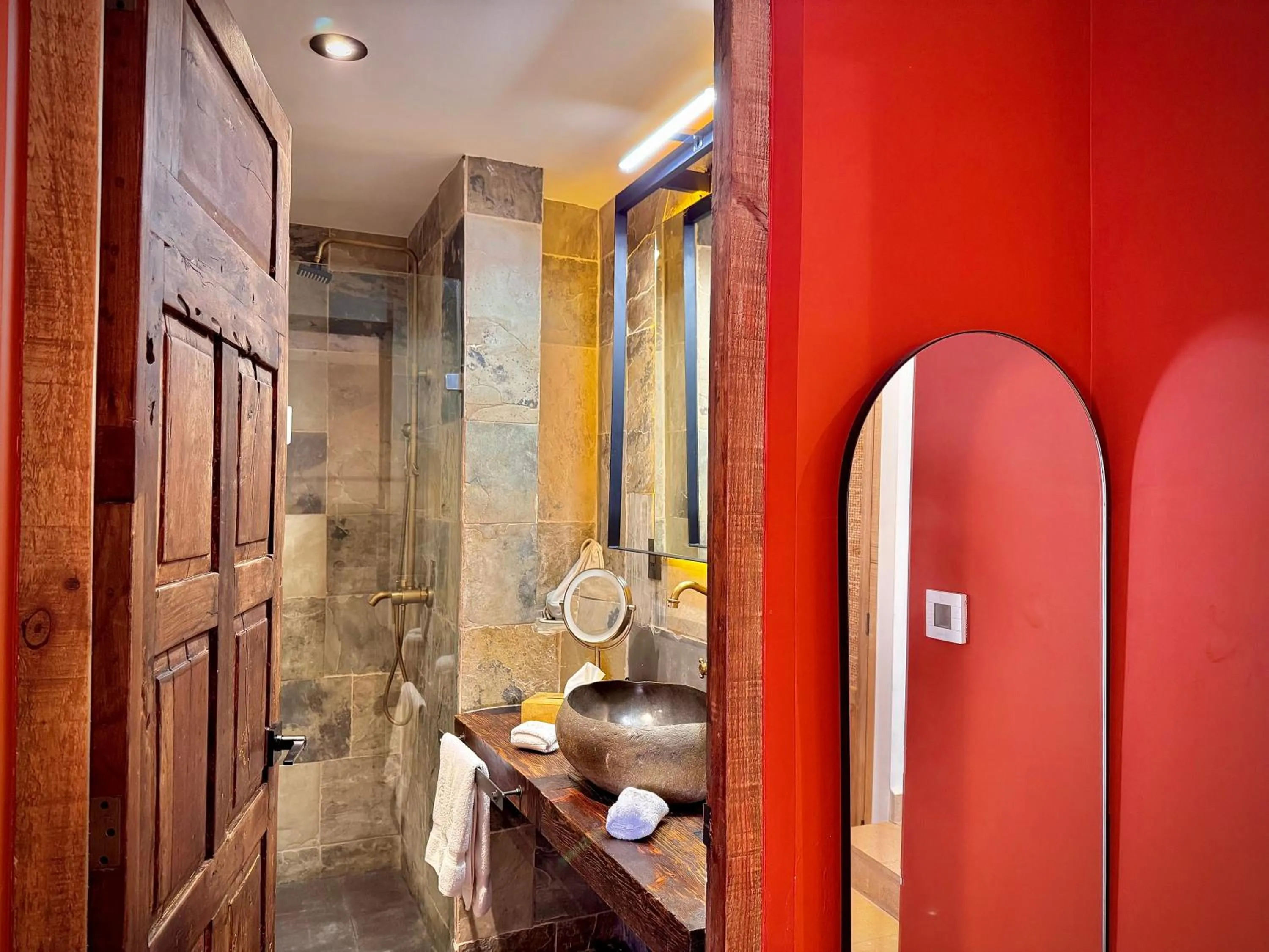 Shower in Hotel Boutique Casa Laja