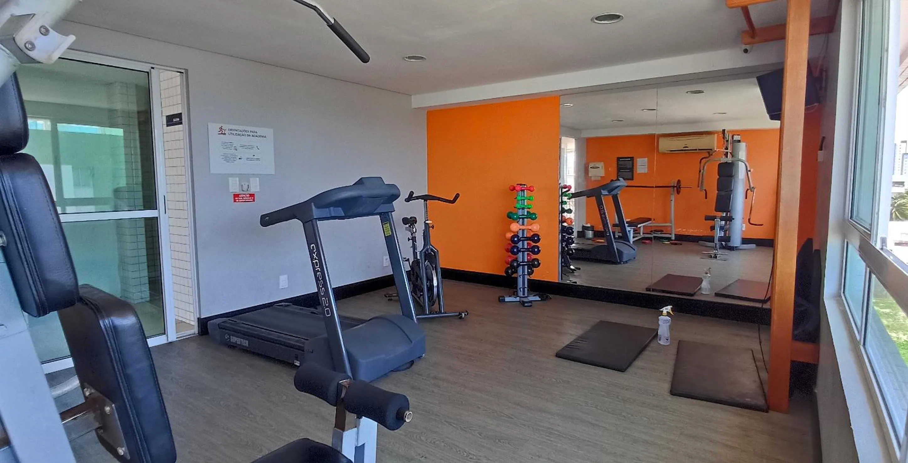 Fitness centre/facilities in Happy Hotel Manaíra