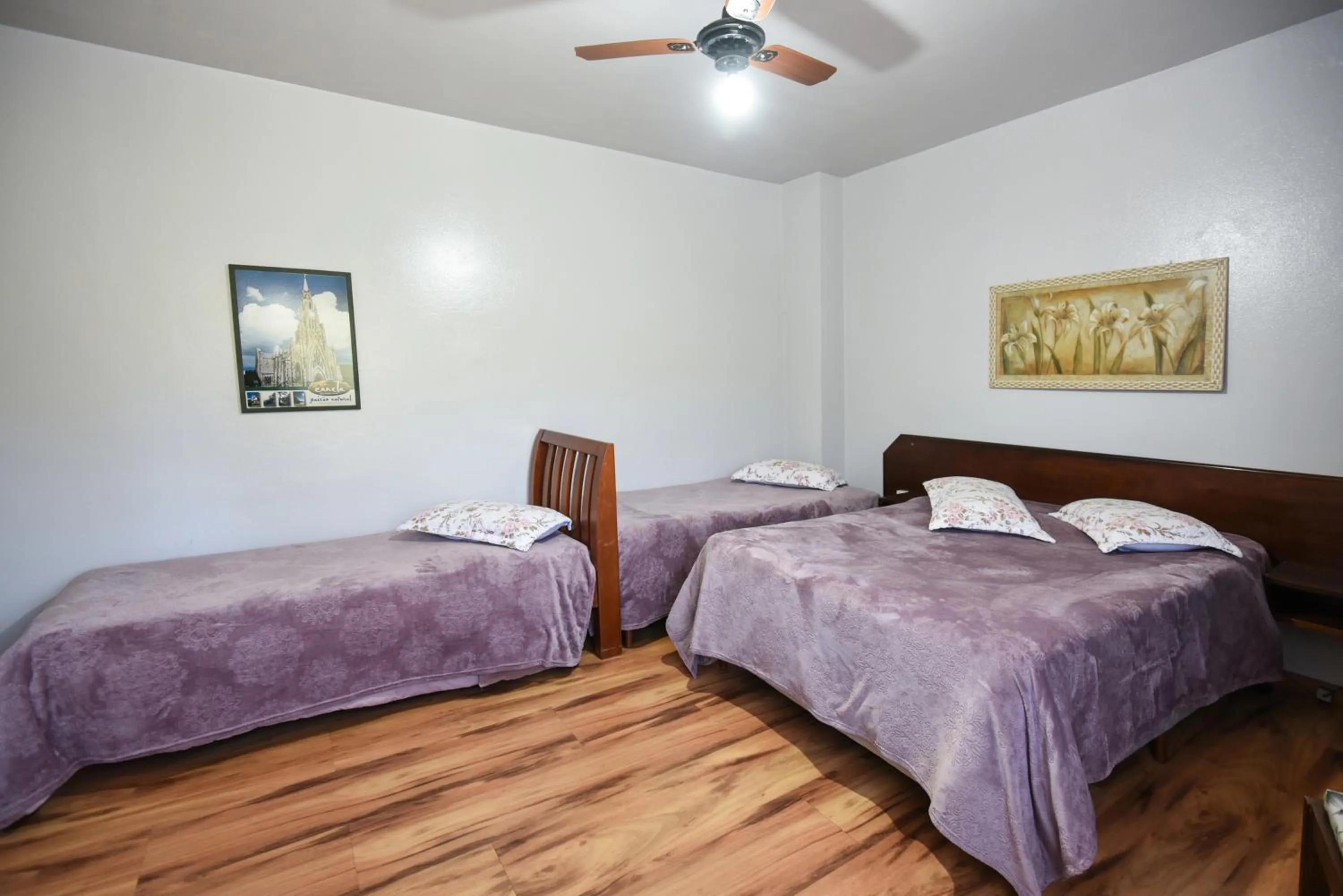 Bed in Hotel Pequenino