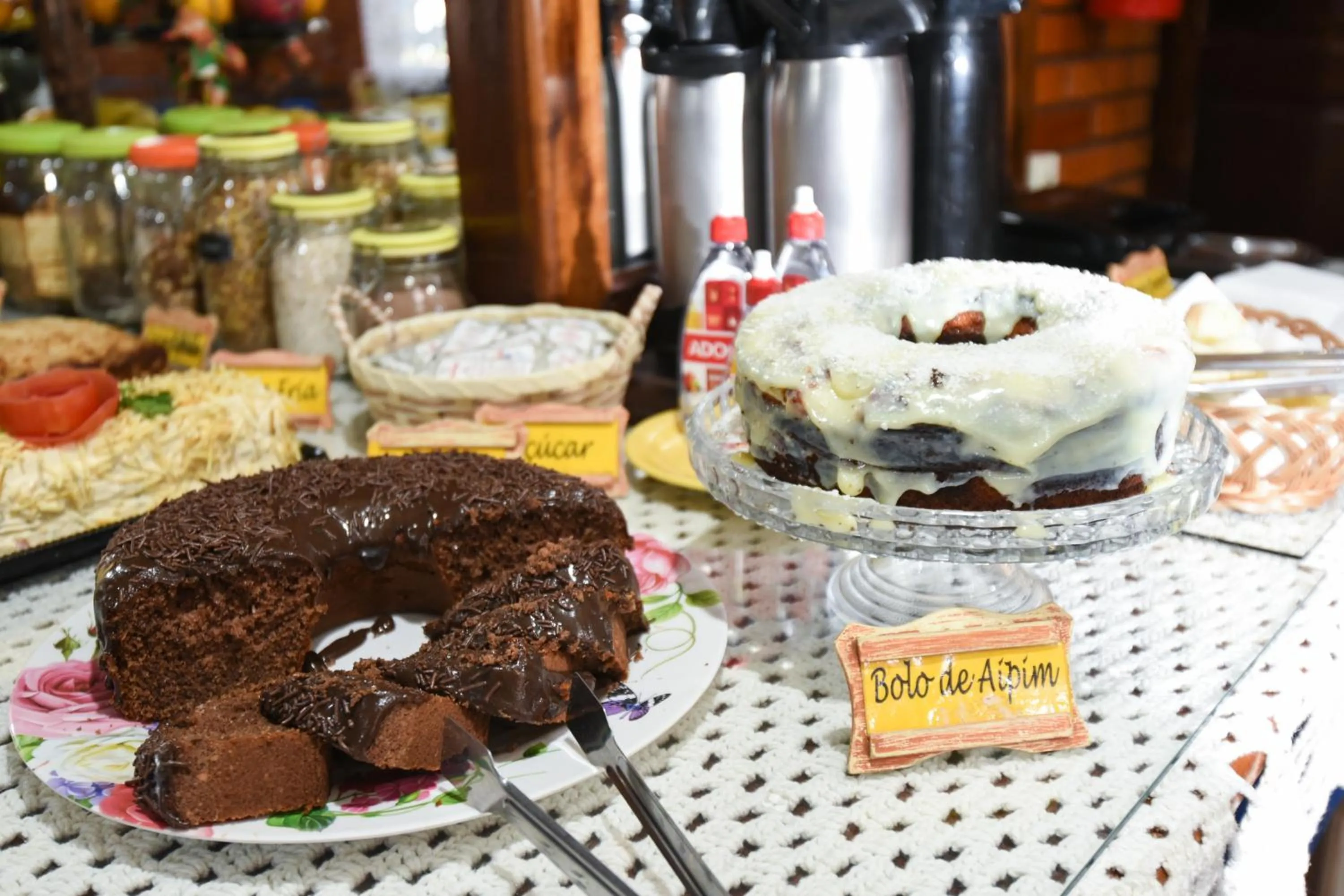 Food close-up in Hotel Pequenino