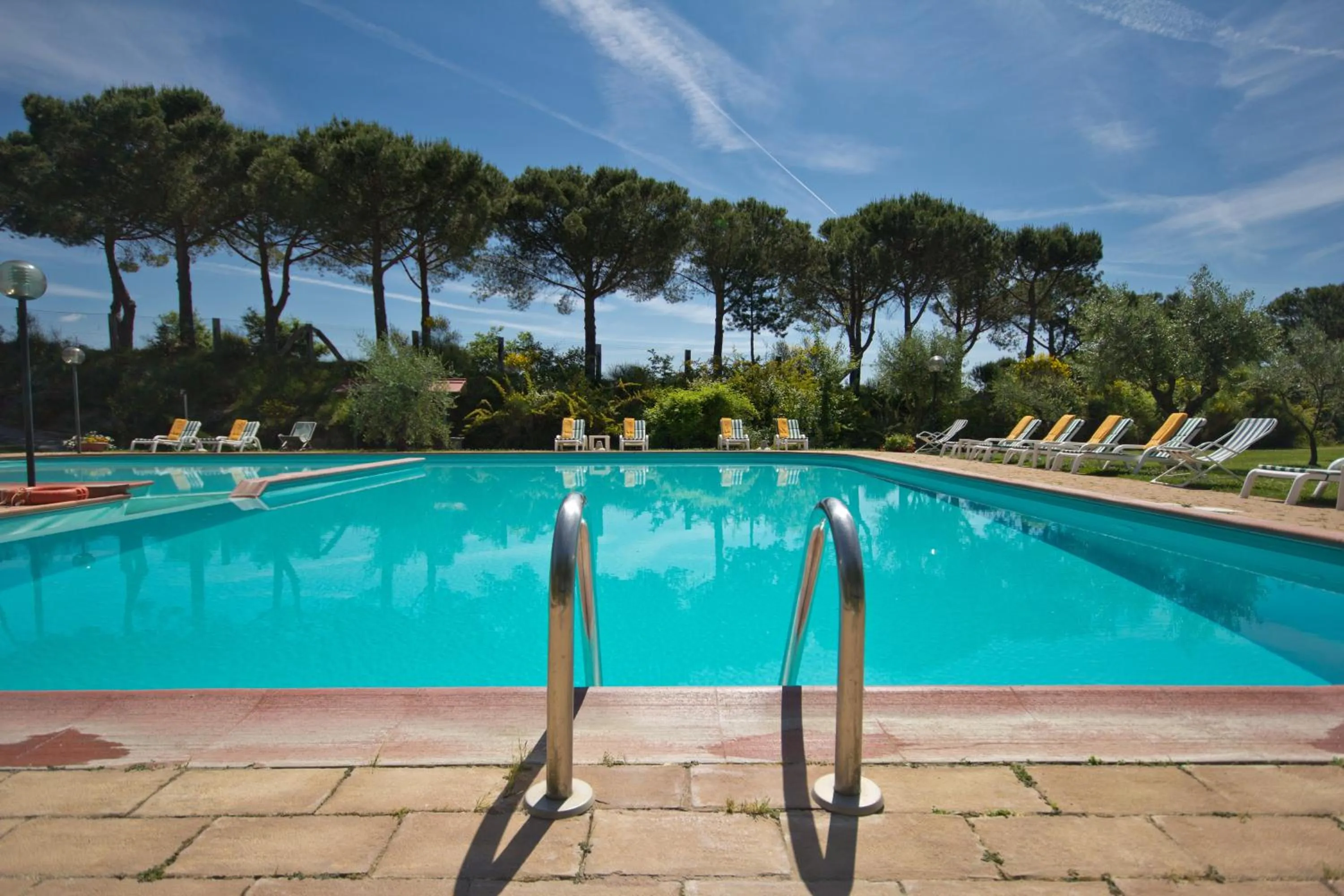 Swimming pool in Hotel Panoramic Montepulciano