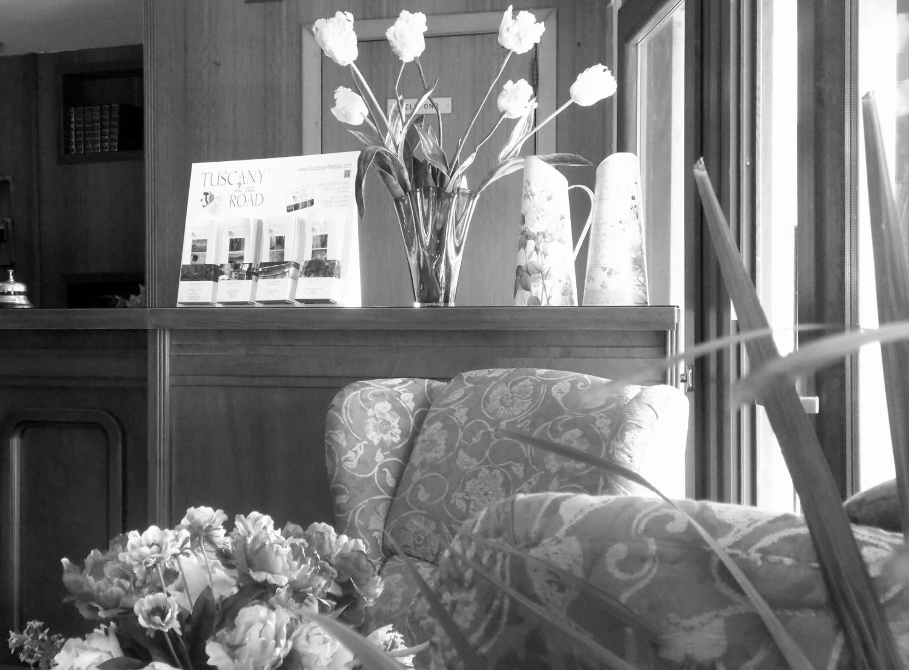 Lobby or reception in Hotel Panoramic Montepulciano