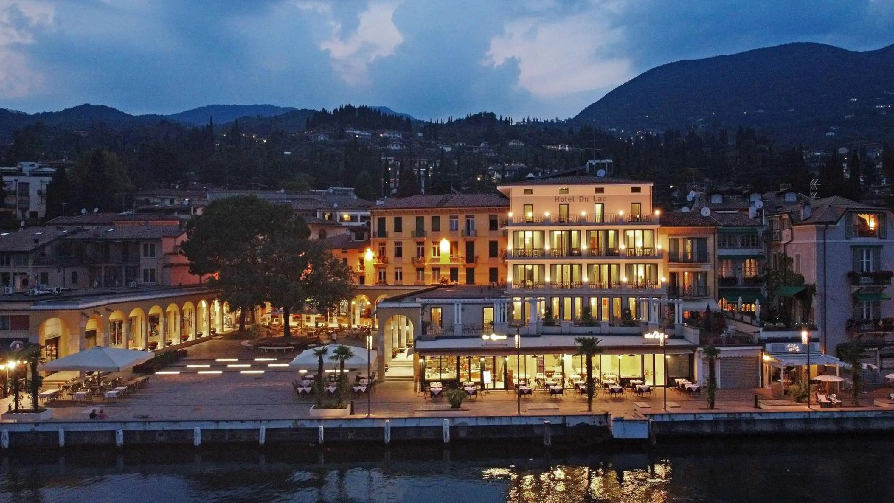 Bird's eye view in Hotel Du Lac Gardone Riviera