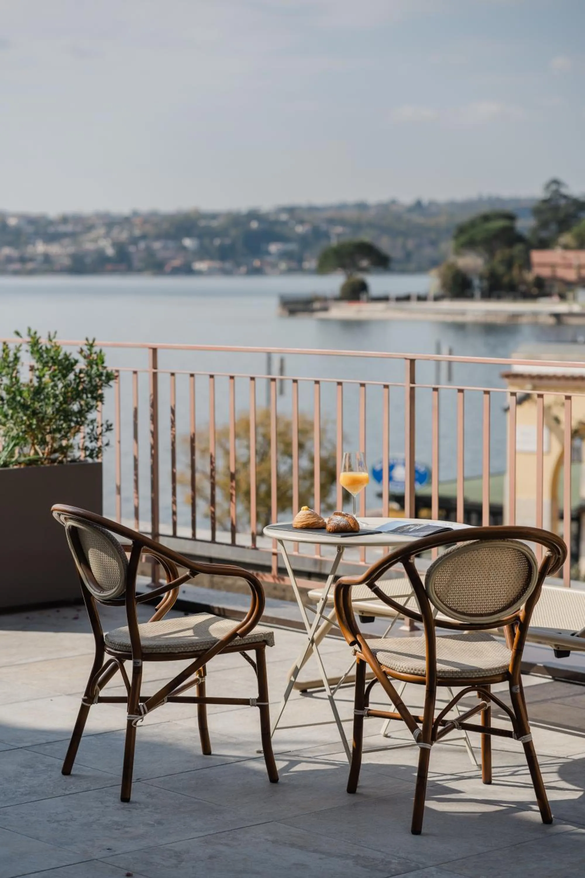 View (from property/room) in Hotel Du Lac Gardone Riviera
