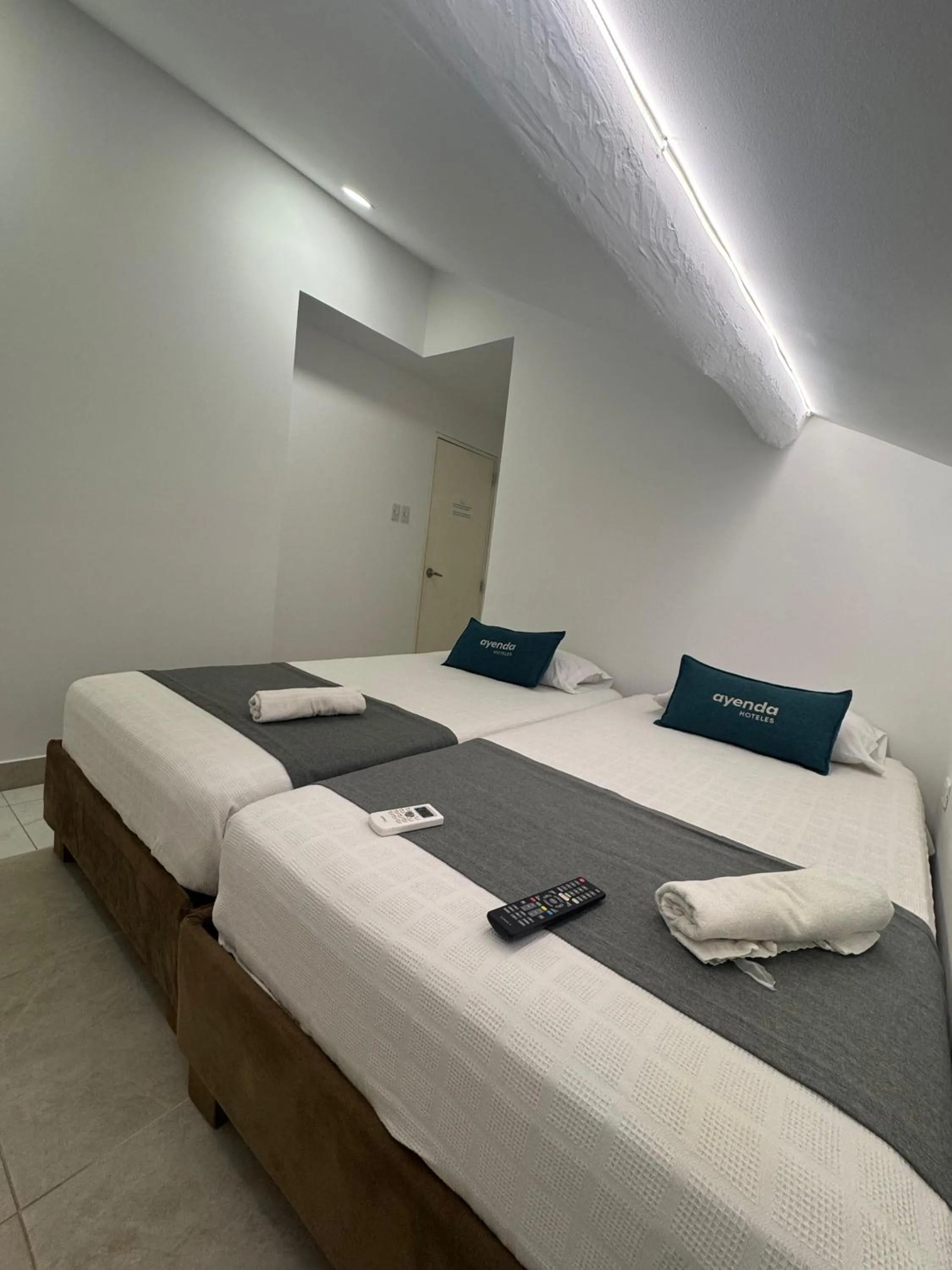 Bed in Ayenda Isla de Manga