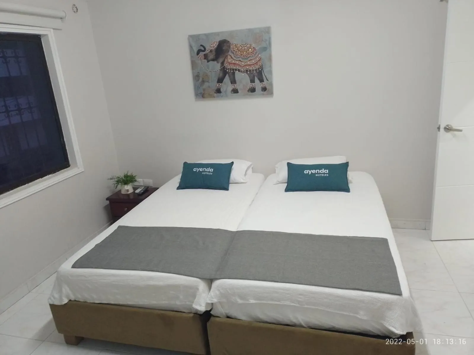 Bed in Ayenda Isla de Manga