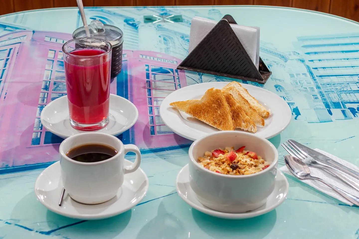 Breakfast in Hotel CGH Bogota Airport