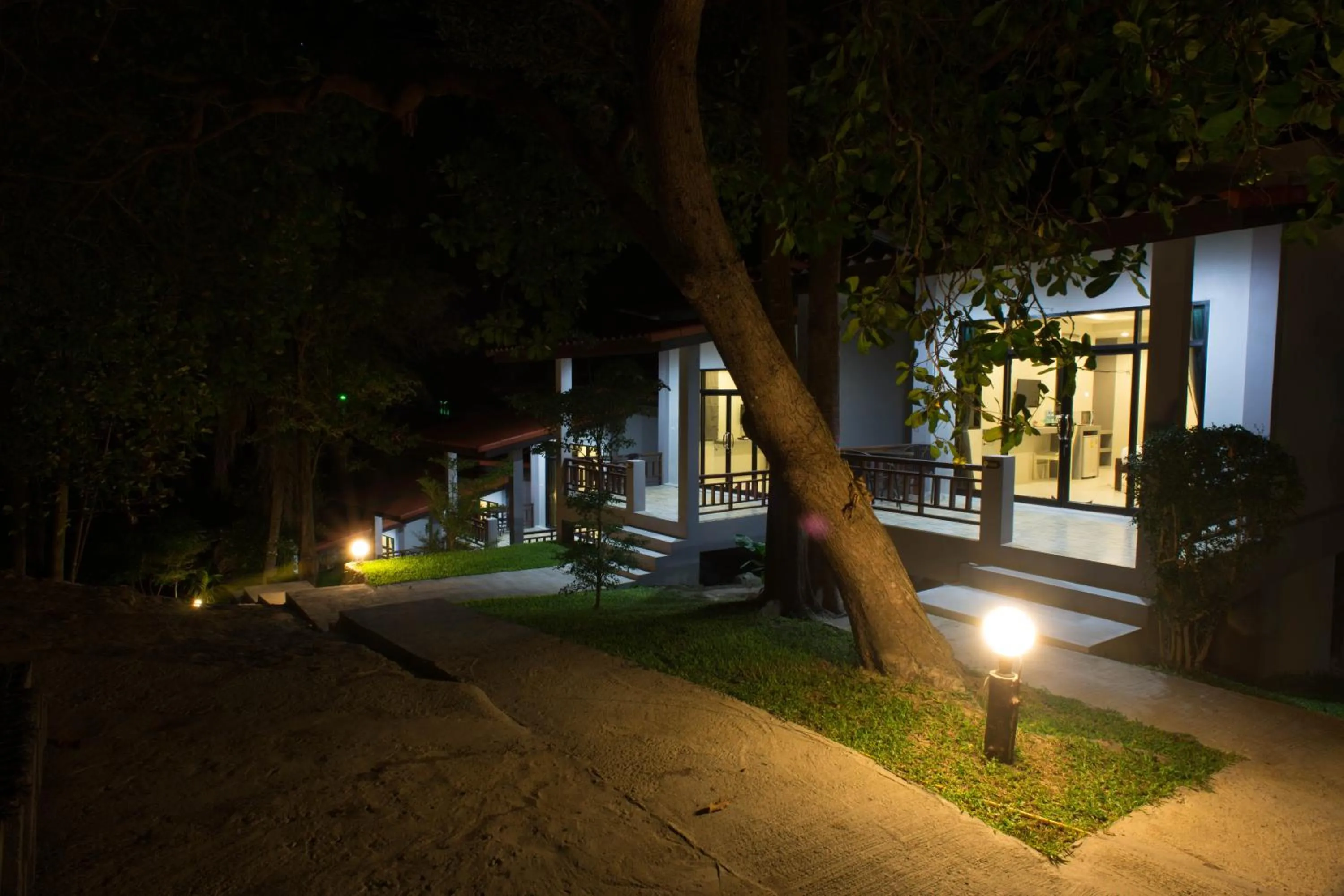 Facade/entrance in Sun Moon Star Resort Koh Phangan