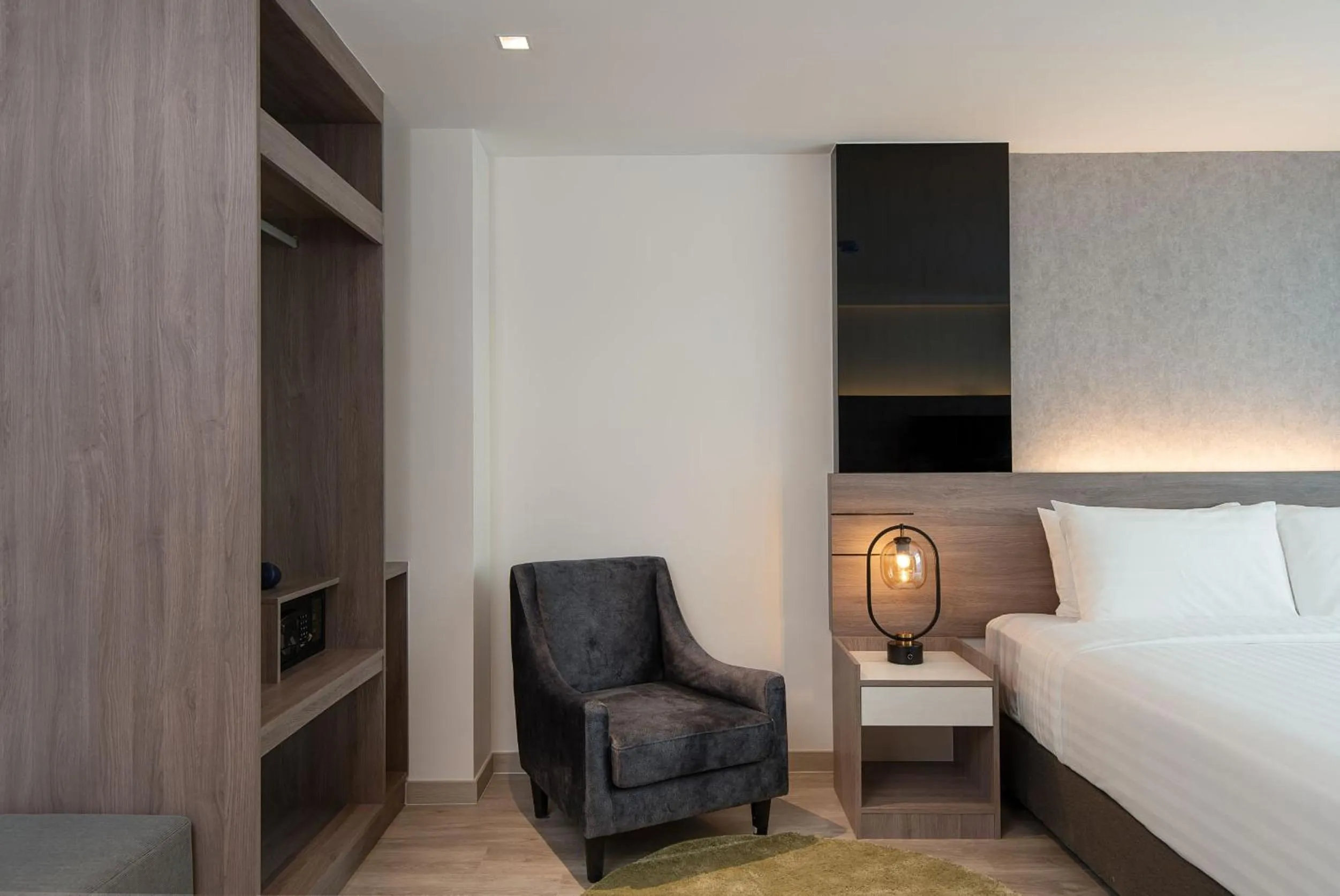 Photo of the whole room, Bed in ORION Hotel & Residence Bangna