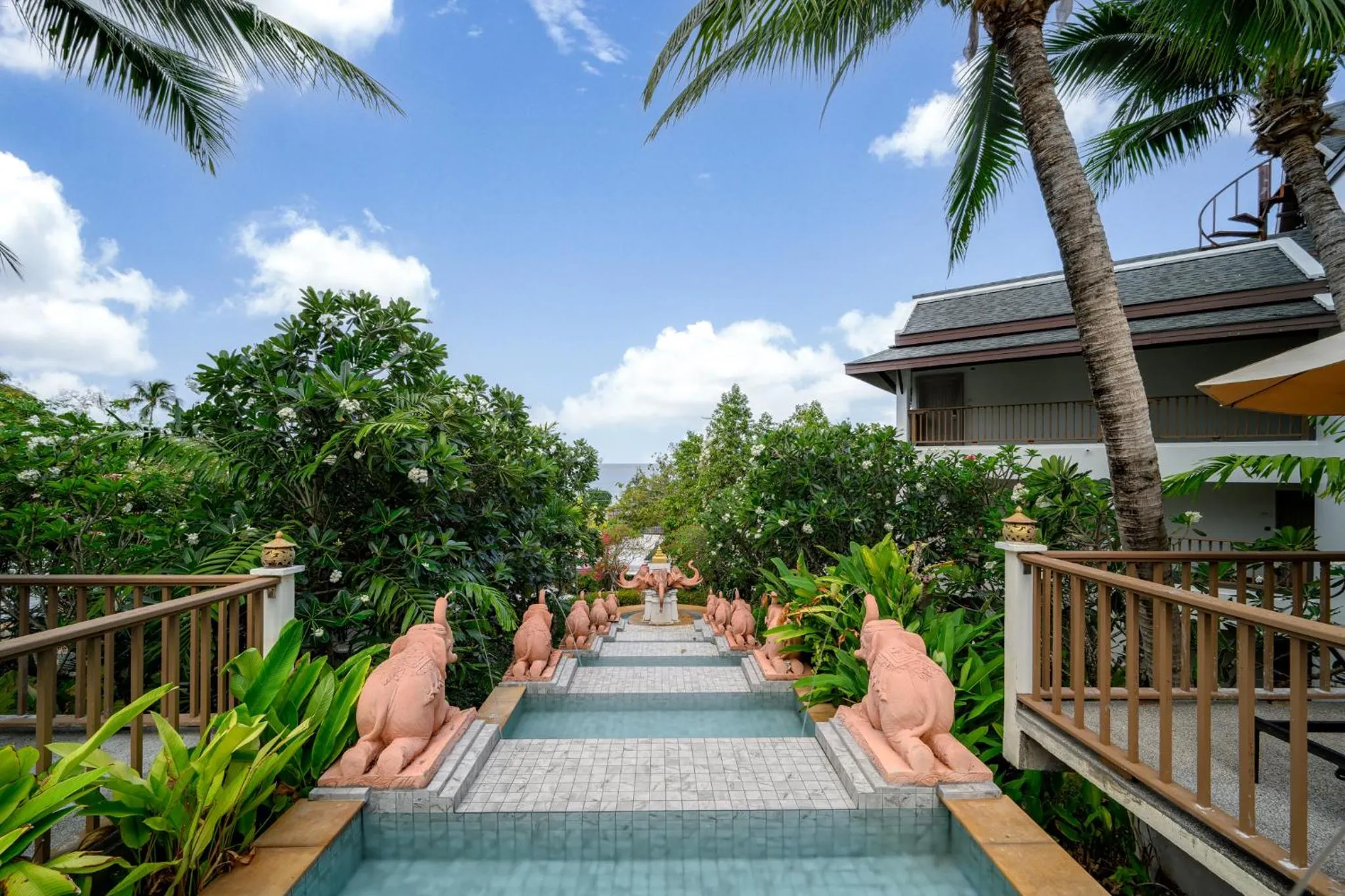 Garden view in Andamantra Resort and Villa Phuket