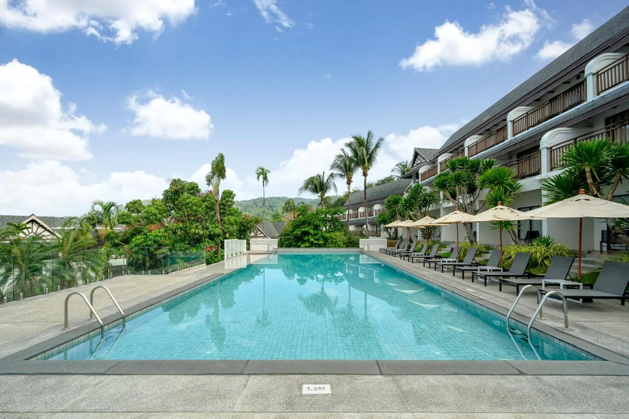 Property building in Andamantra Resort and Villa Phuket