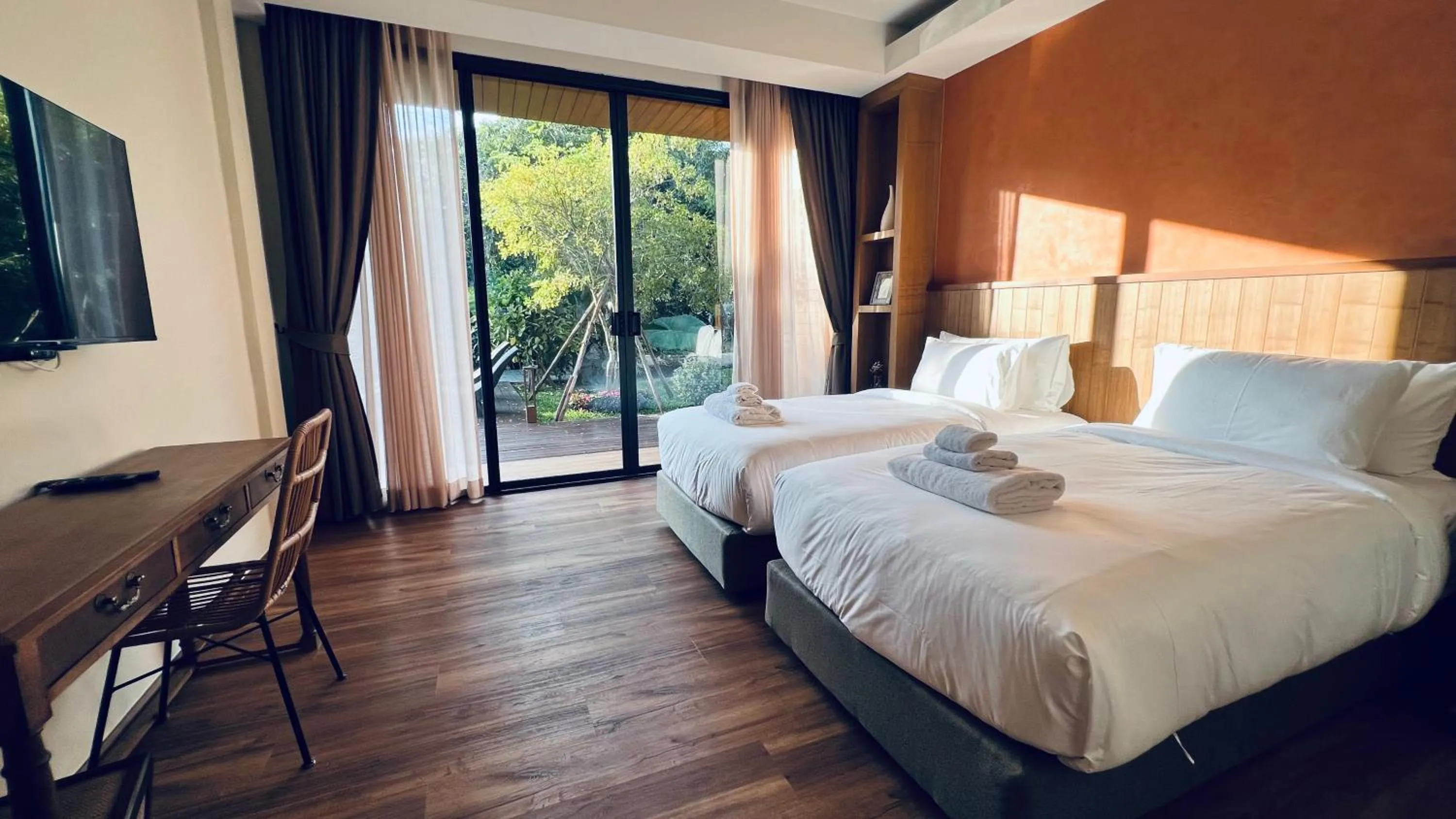 Twin Room with Garden View in The Memory Khaoyai