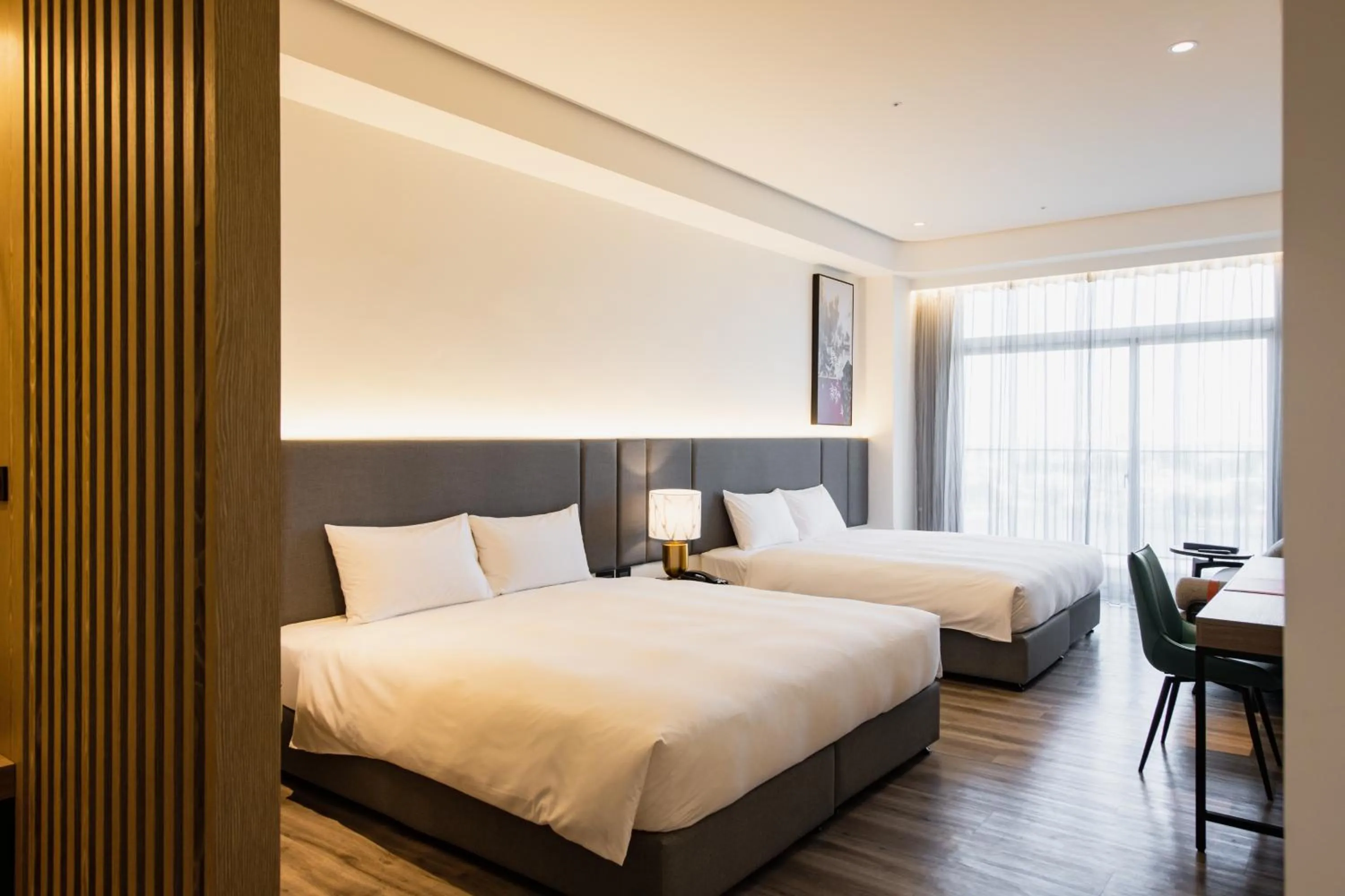 Bed in Formosa Yacht Resort