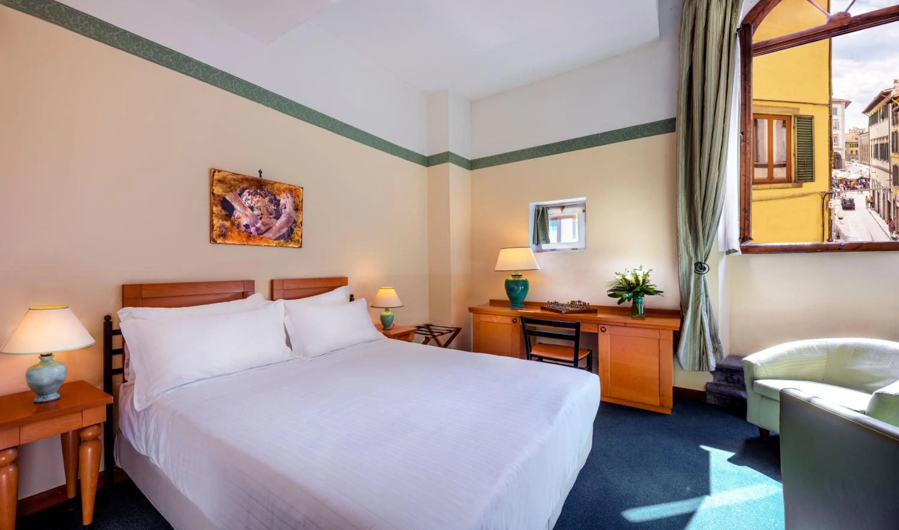 Bedroom, Bed in Hotel Botticelli