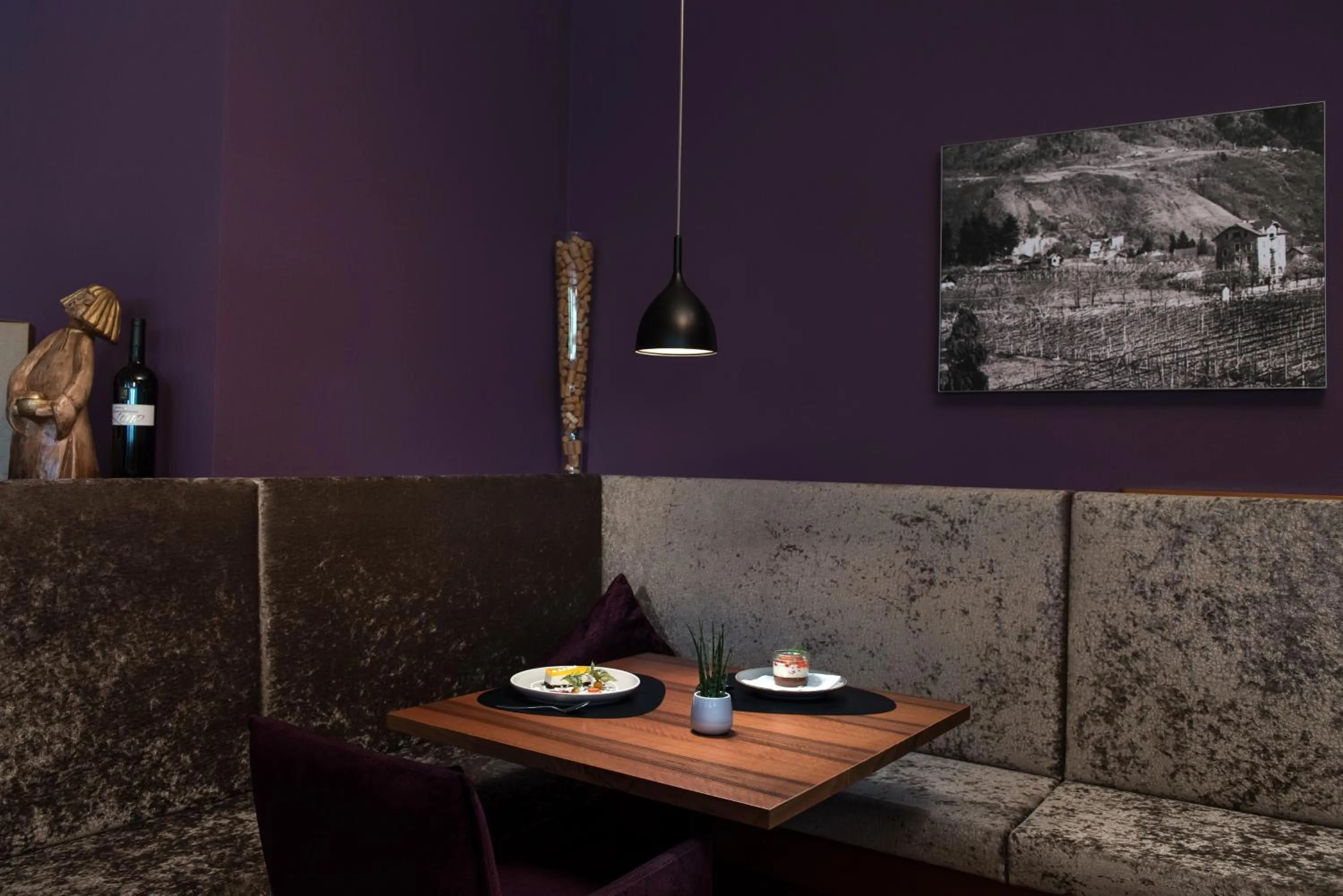 Restaurant/places to eat in Hotel Ladurner