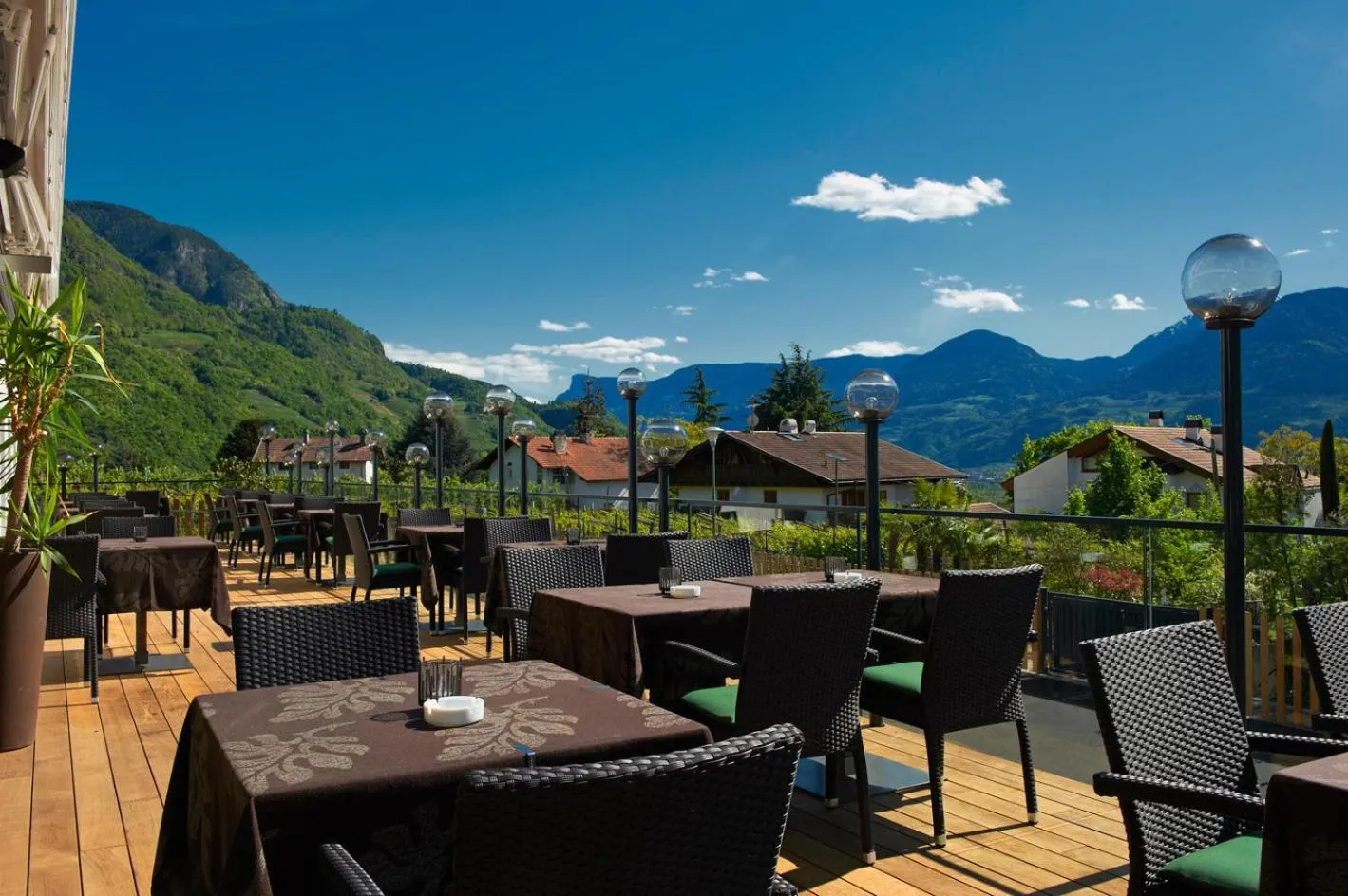 Balcony/Terrace in Hotel Ladurner