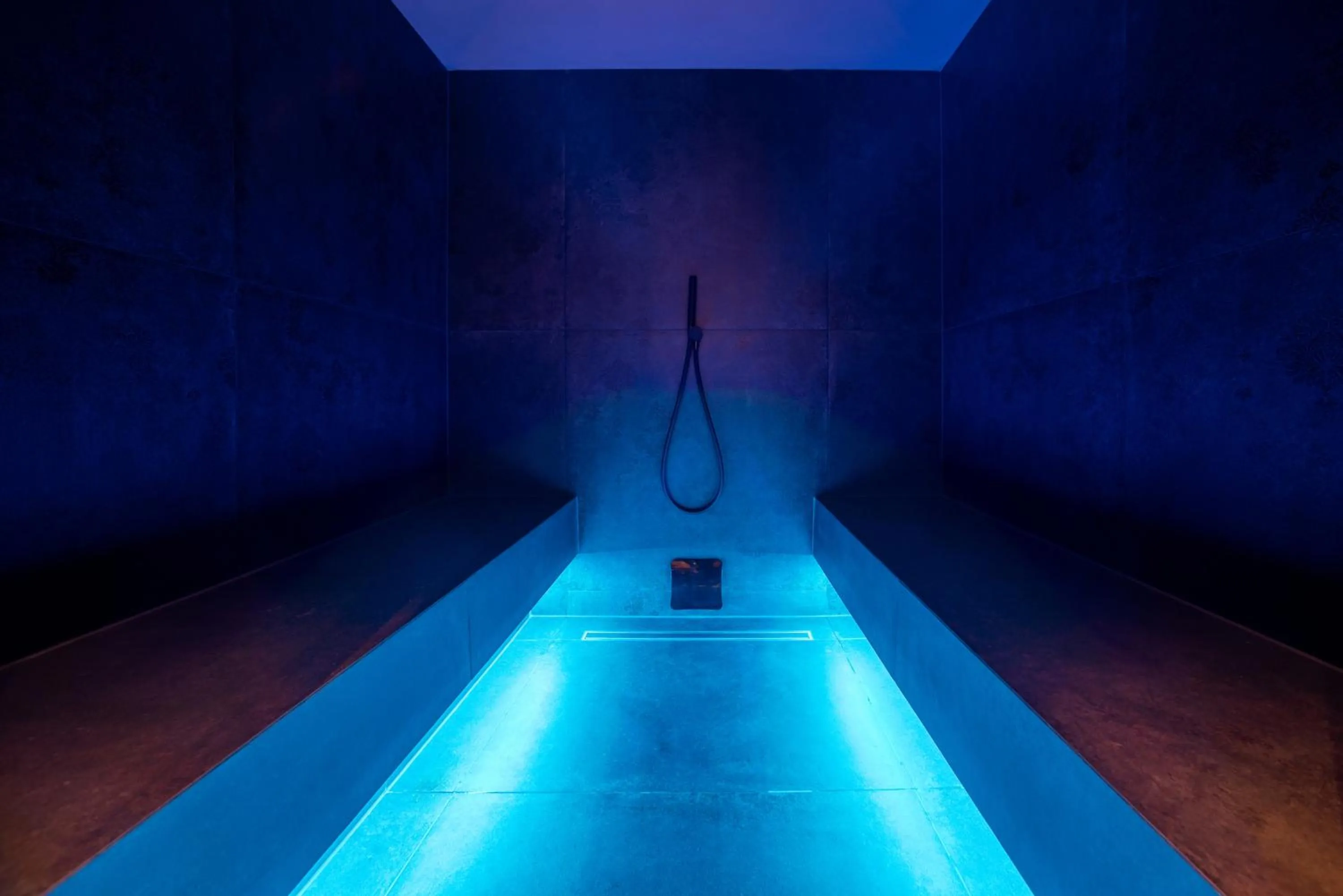 Steam room in Hotel Ladurner