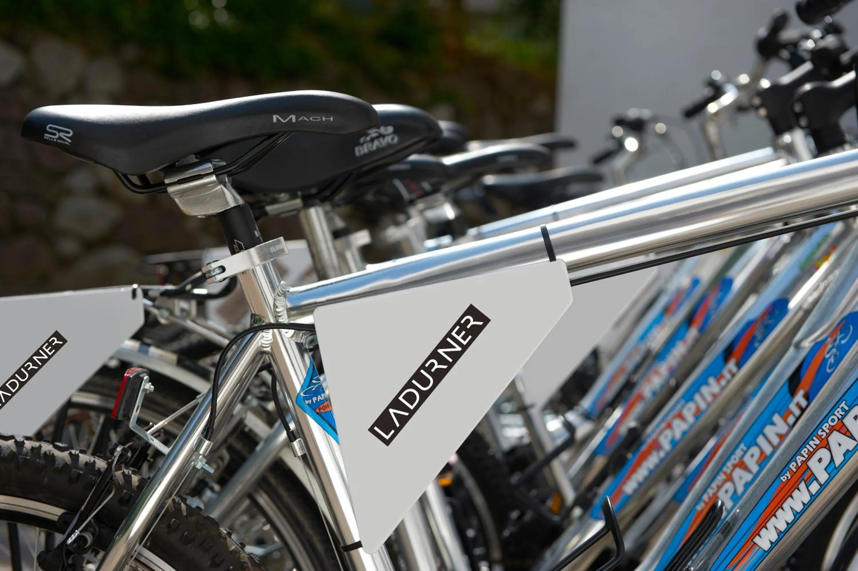 Cycling in Hotel Ladurner