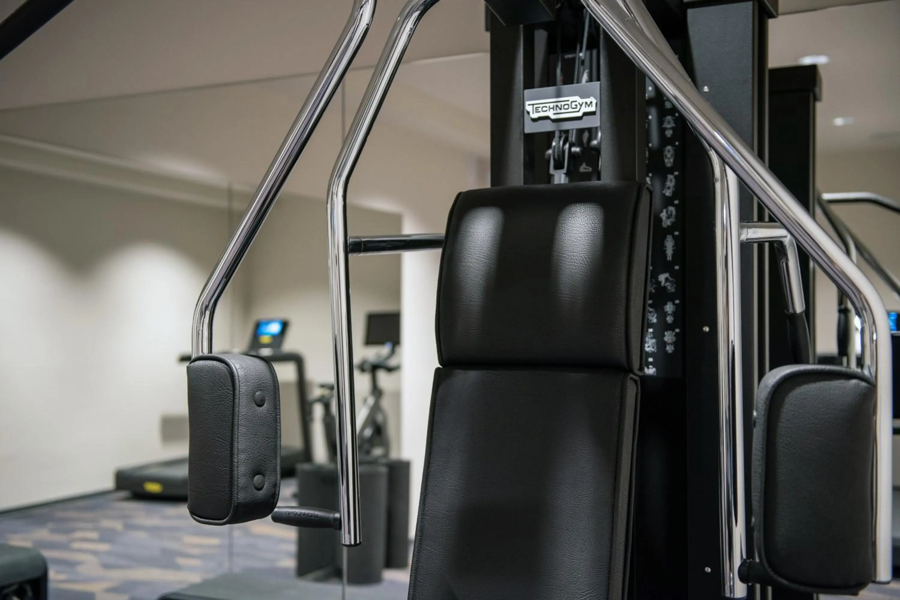 Fitness centre/facilities in Hotel Ladurner