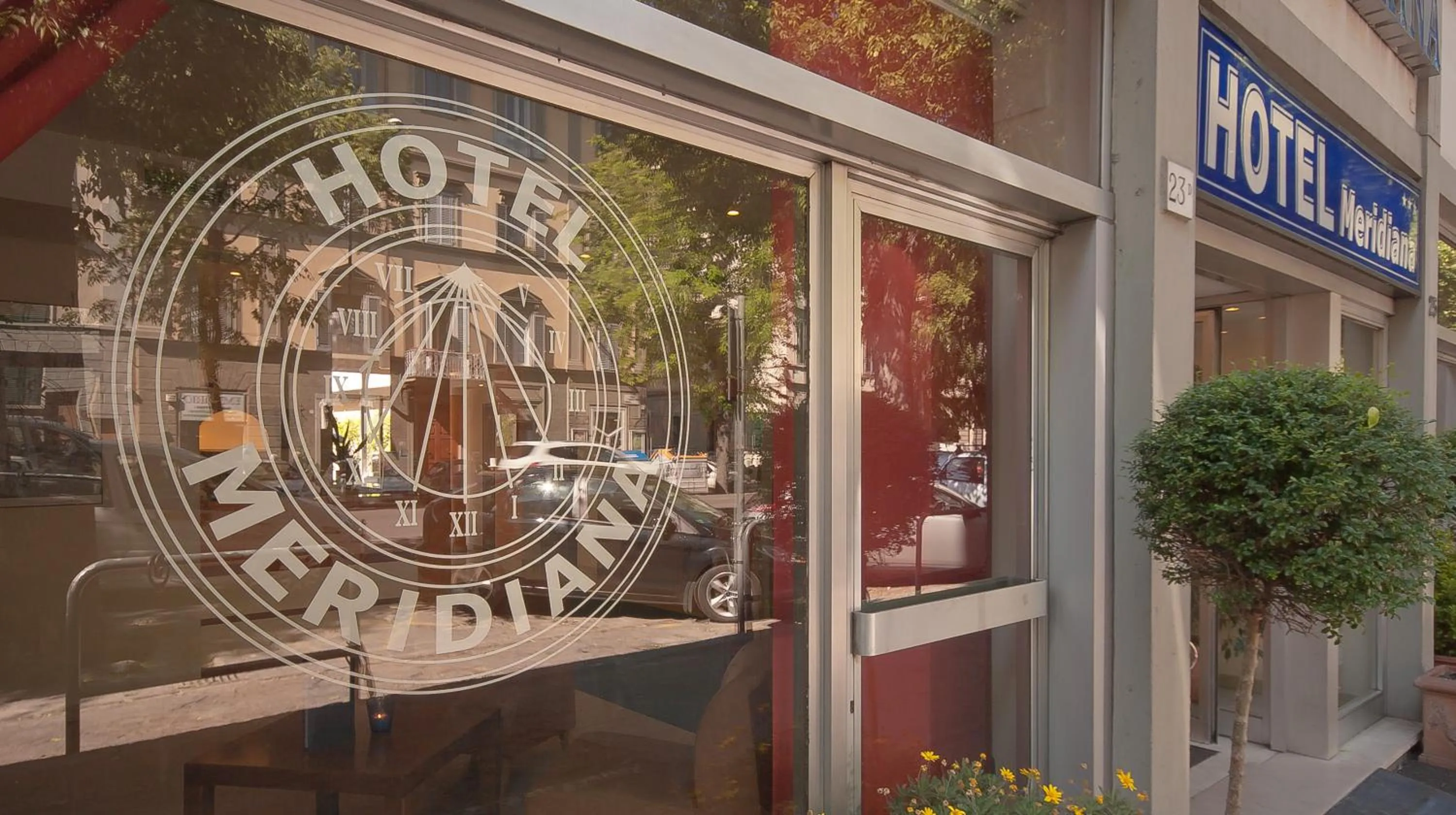 Facade/entrance in Hotel Meridiana