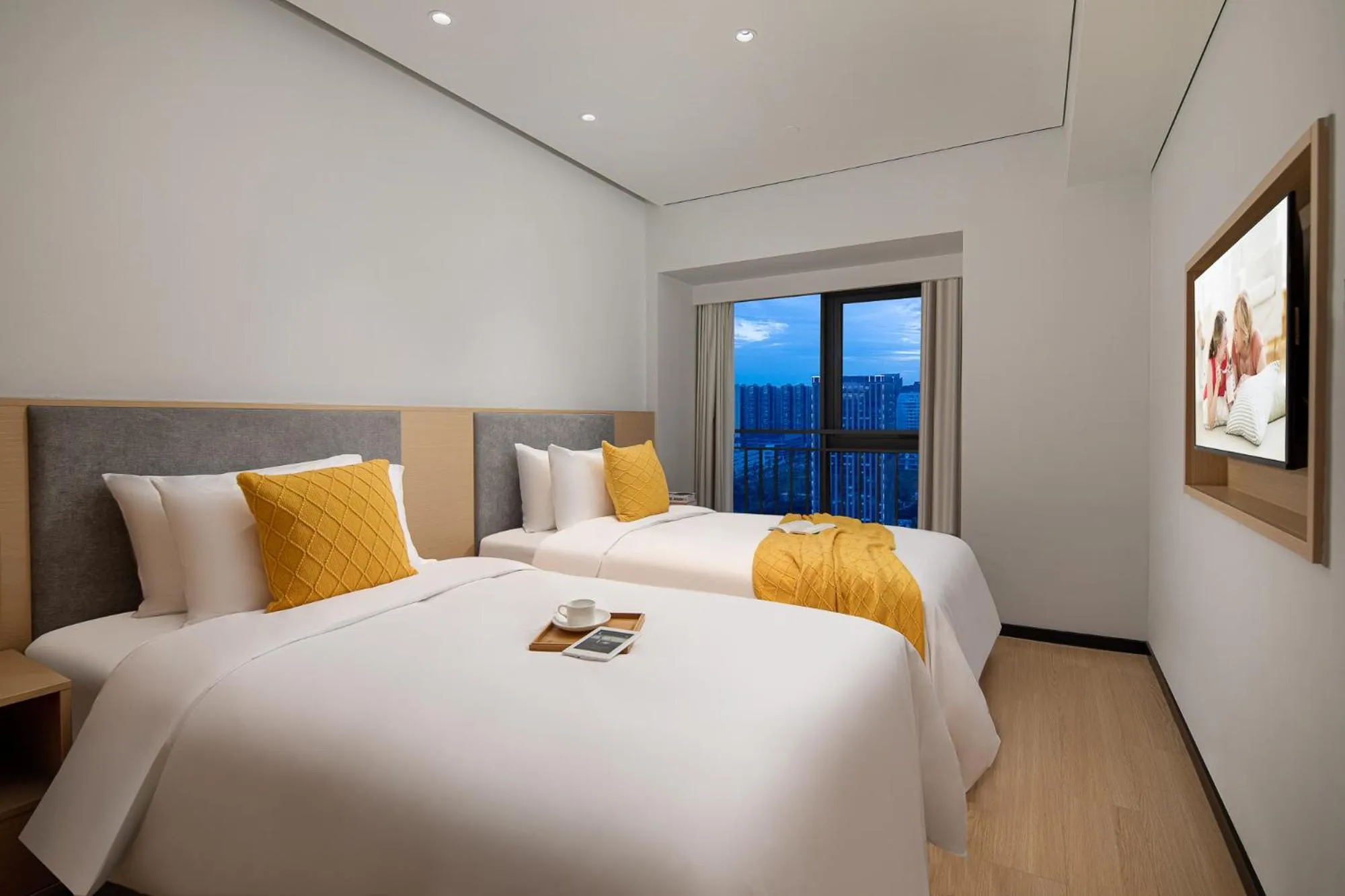 Bed in Citadines Gaoxin Chengdu