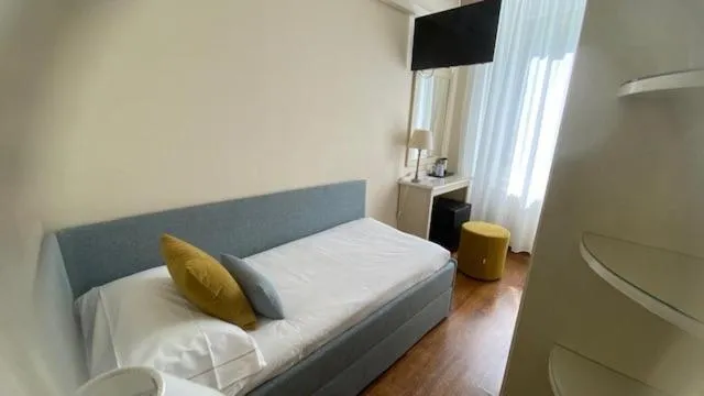 Bed in Hotel Villa Aurora